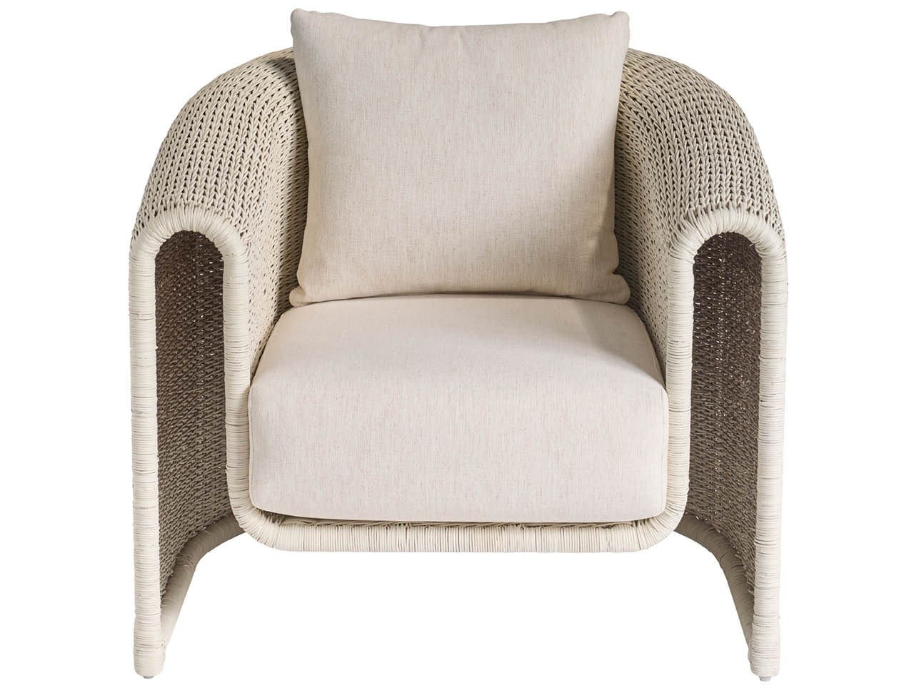 Key Largo Nomad Snow/White Lounge Chair - Ornate Home