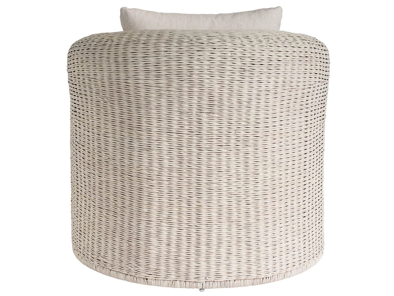 Key Largo Nomad Snow/White Lounge Chair - Ornate Home