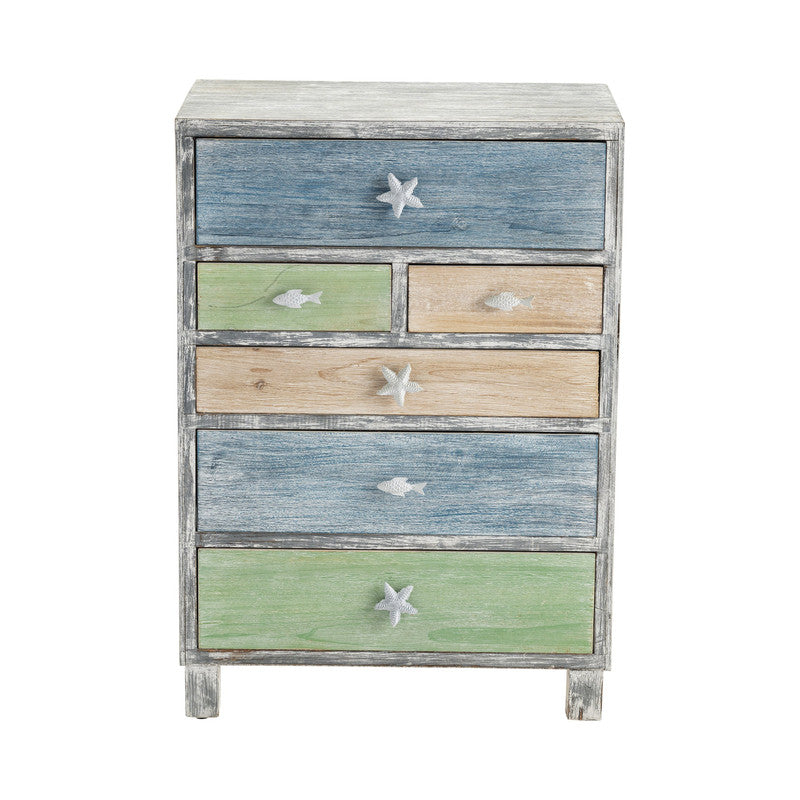 Key West Gray/Blue Chest - Ornate Home