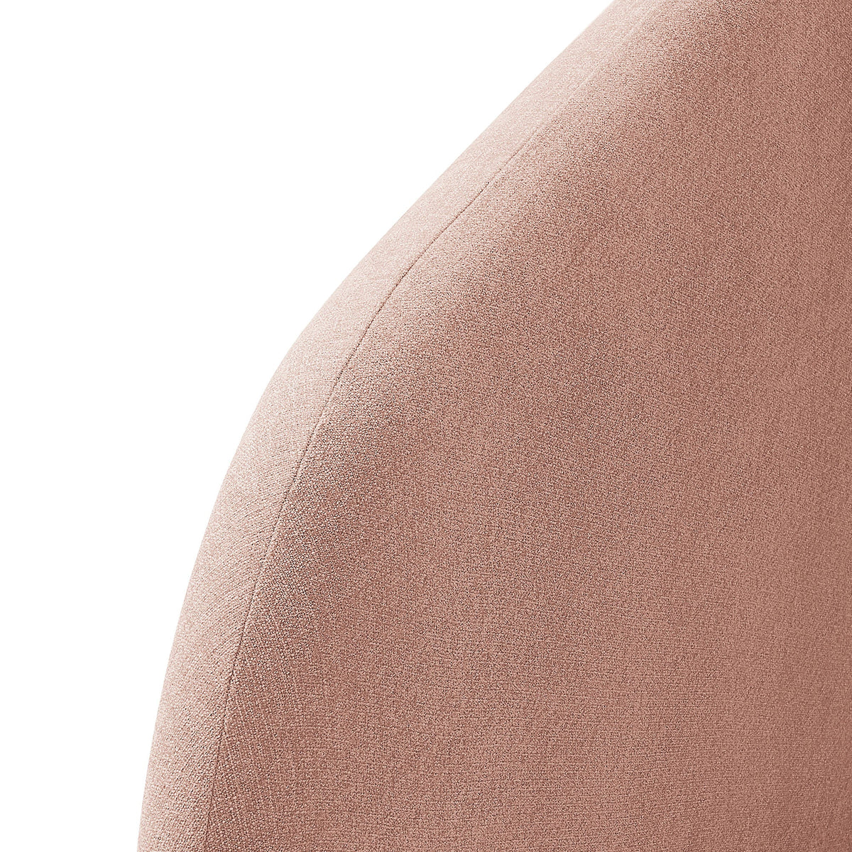 Keynote Blush Queen Size Upholstered Fabric Headboard - Ornate Home