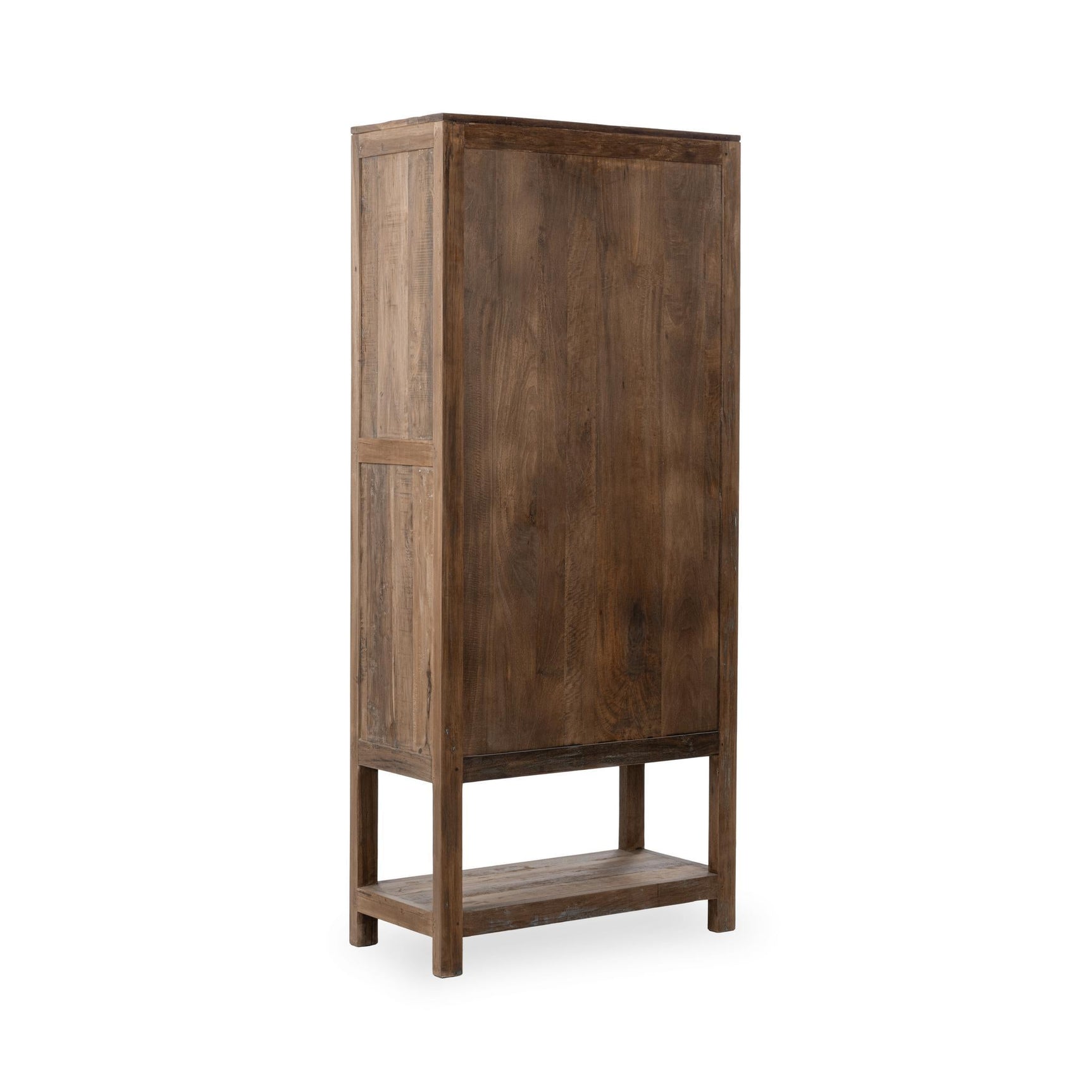Kharga Natural Tall Display Cabinet - Ornate Home