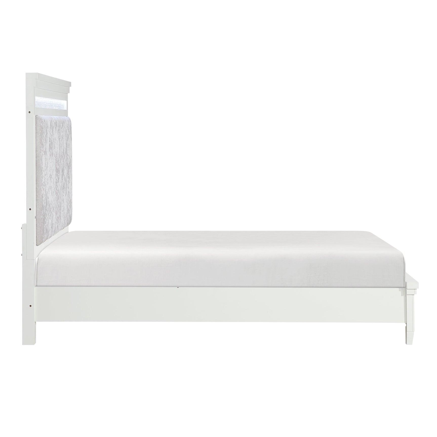 Kidman White California King Bed - Ornate Home