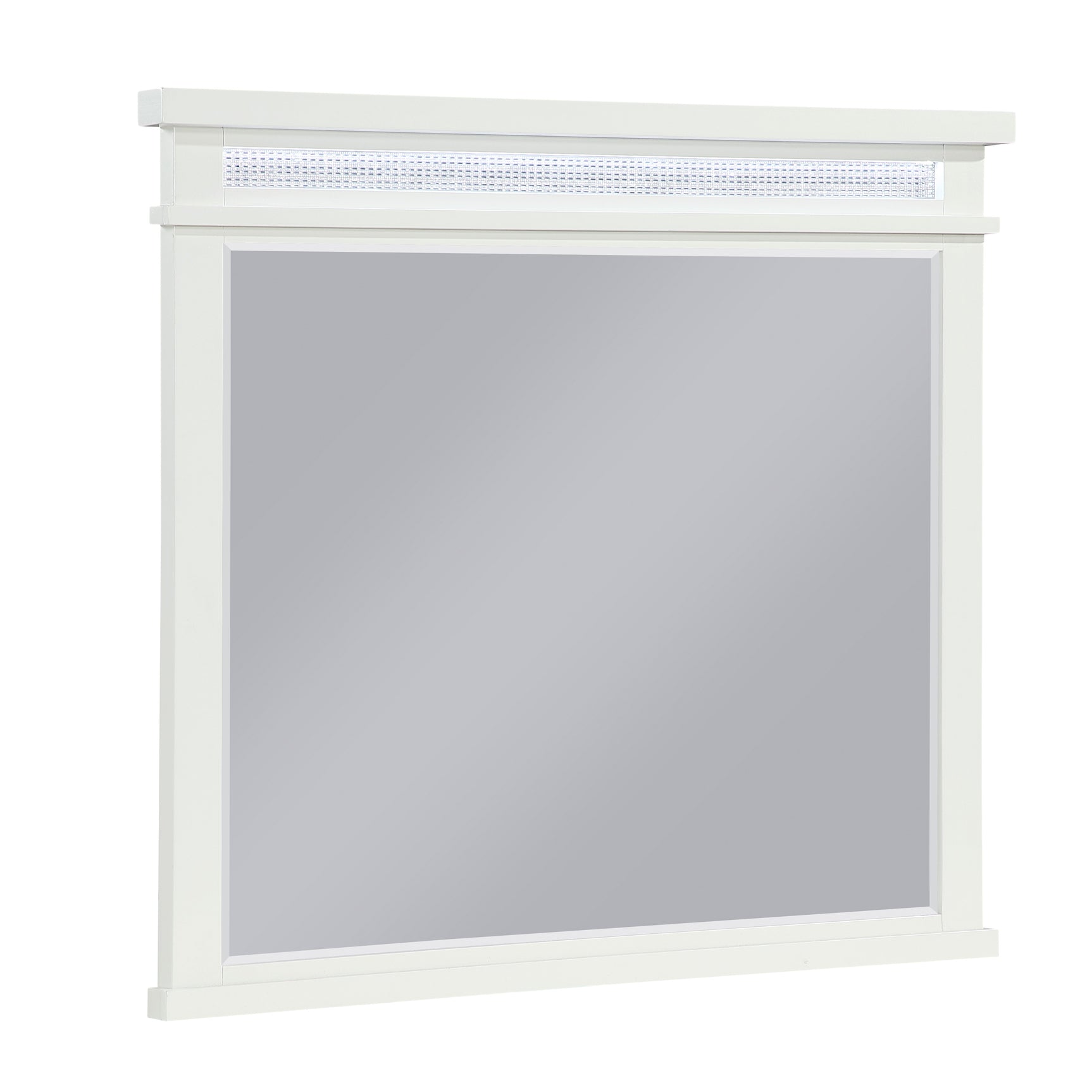 Kidman White/Gray 5-Piece Queen Bedroom Set - Ornate Home