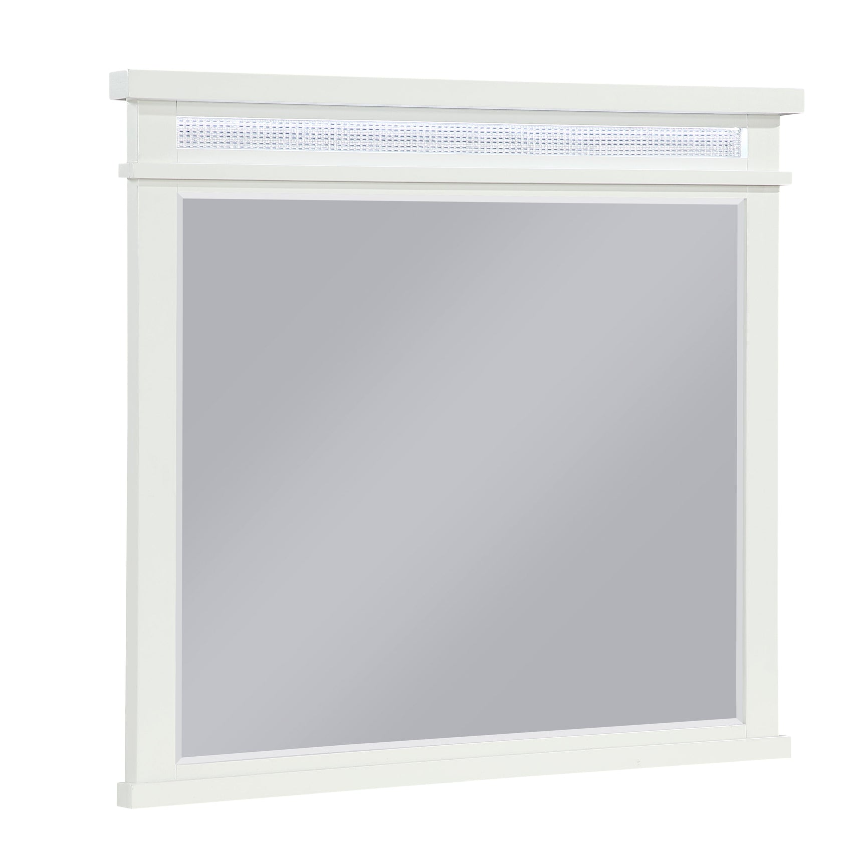 Kidman White Mirror - Ornate Home