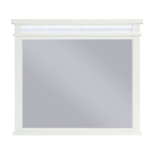 Kidman White Mirror - Ornate Home