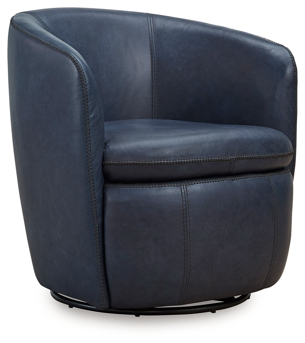 Kierreys Ocean Swivel Chair (Online Special Price) - Ornate Home