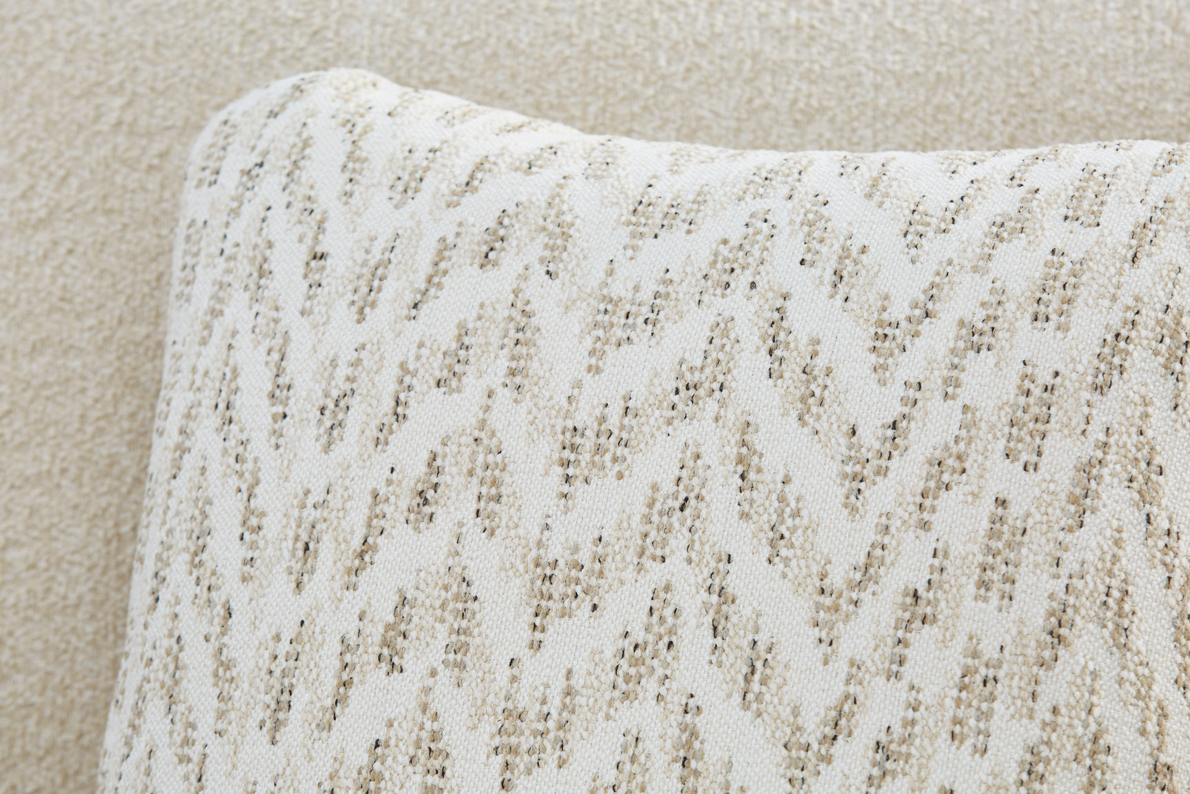 Kimora Beige/Dark Brown 4-Piece Outdoor Sectional - Ornate Home