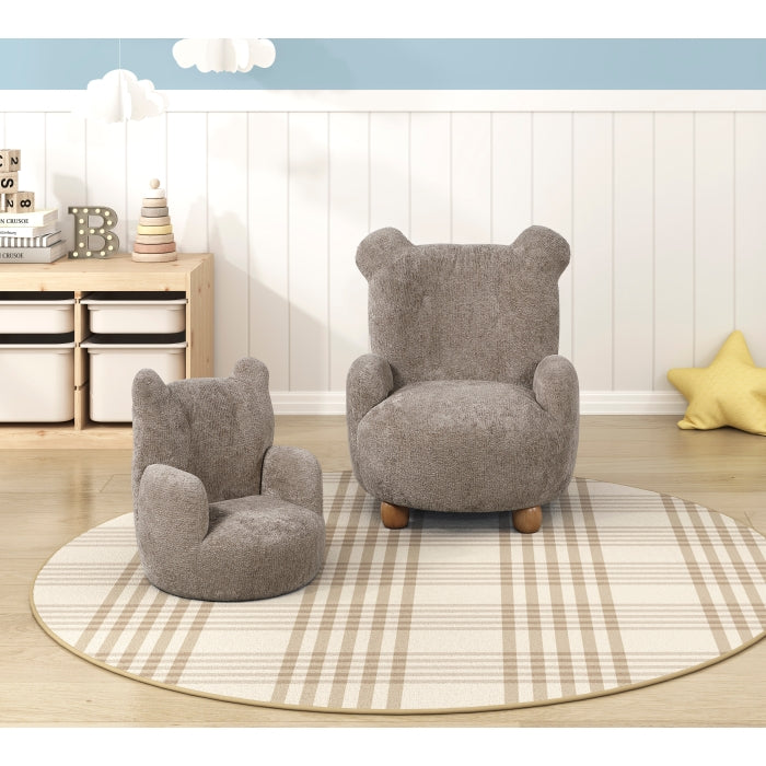 Kindred Gray Kid's Chair - Ornate Home