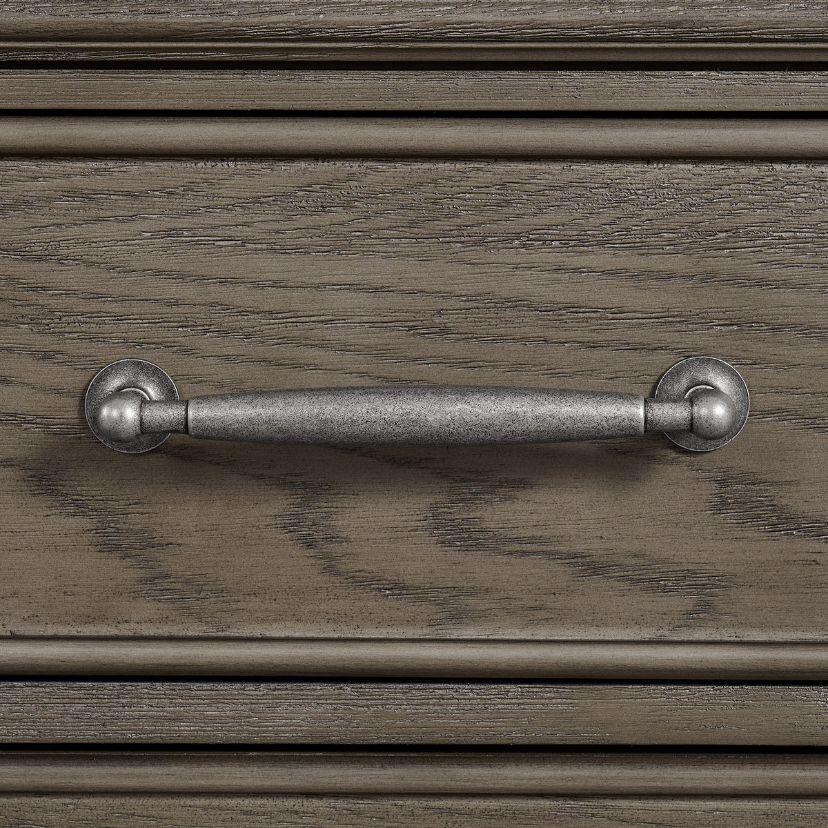 Kings Court Grey 6-Drawer Chest - Ornate Home