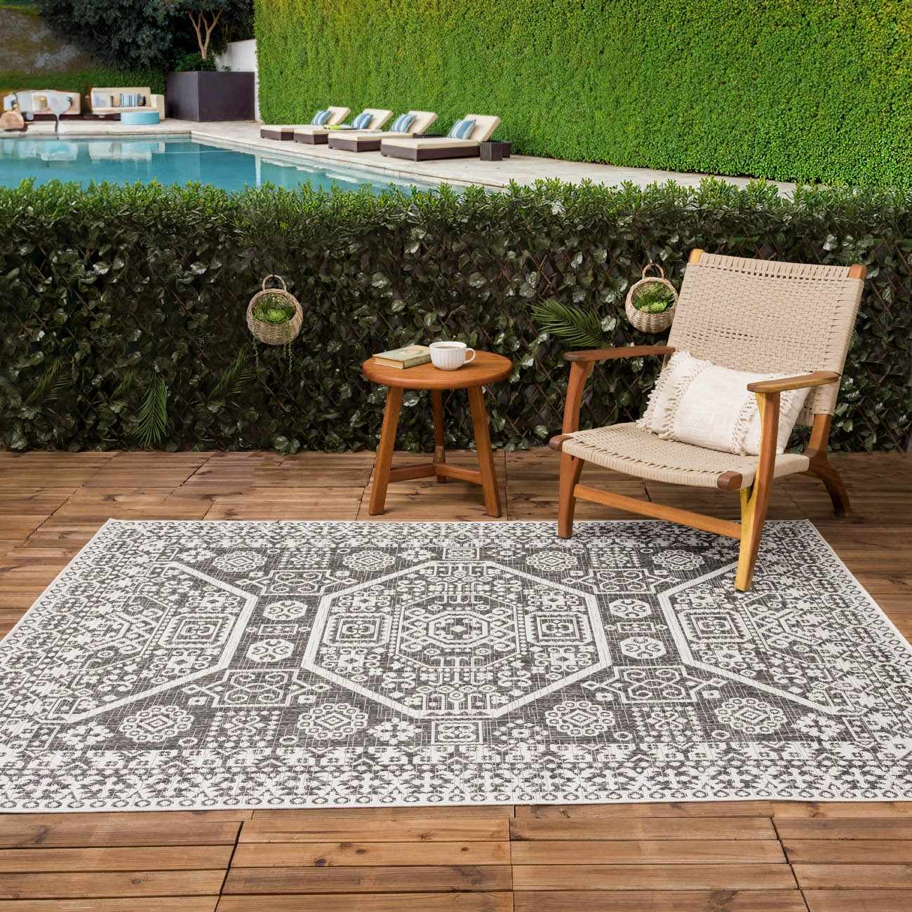 Kingscliff Nordic Outdoor Rug - Clearance - Ornate Home