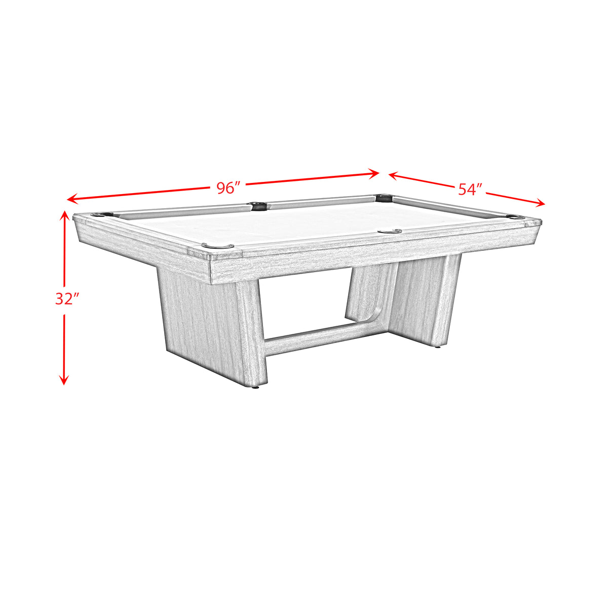 Kingsman Brown Pool Table - Ornate Home