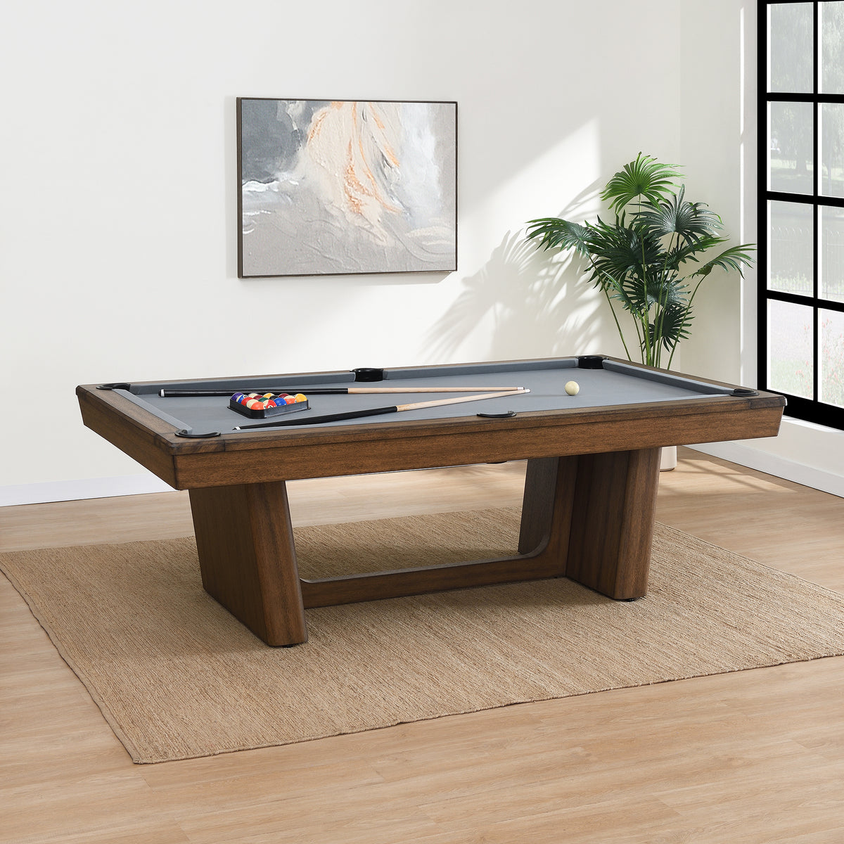Kingsman Brown Pool Table - Ornate Home