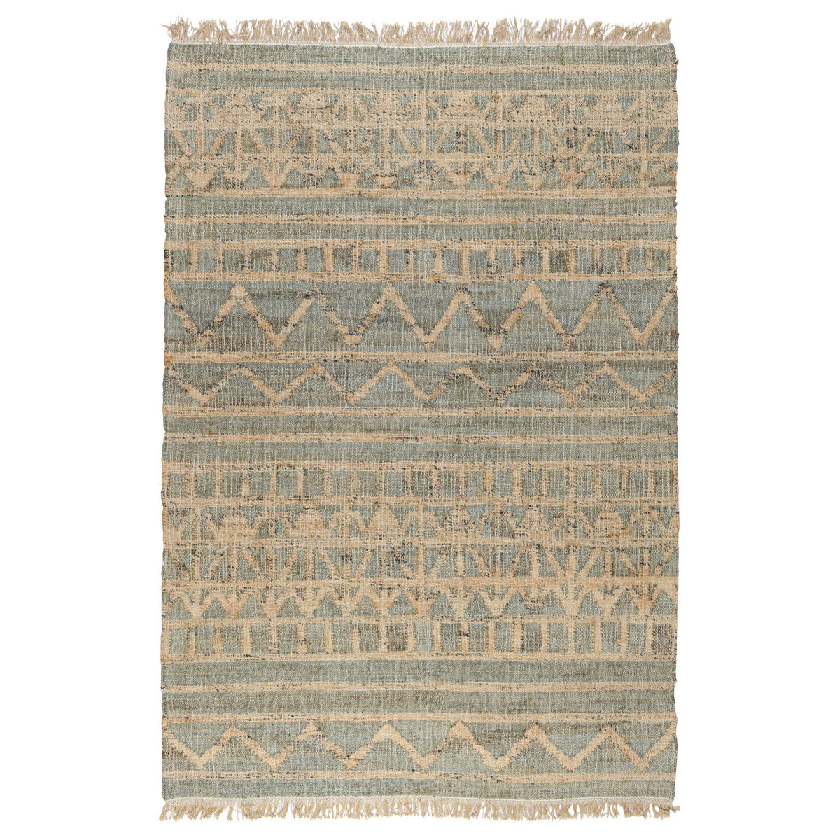 Kingston Ivory Distressed Rug - Ornate Home