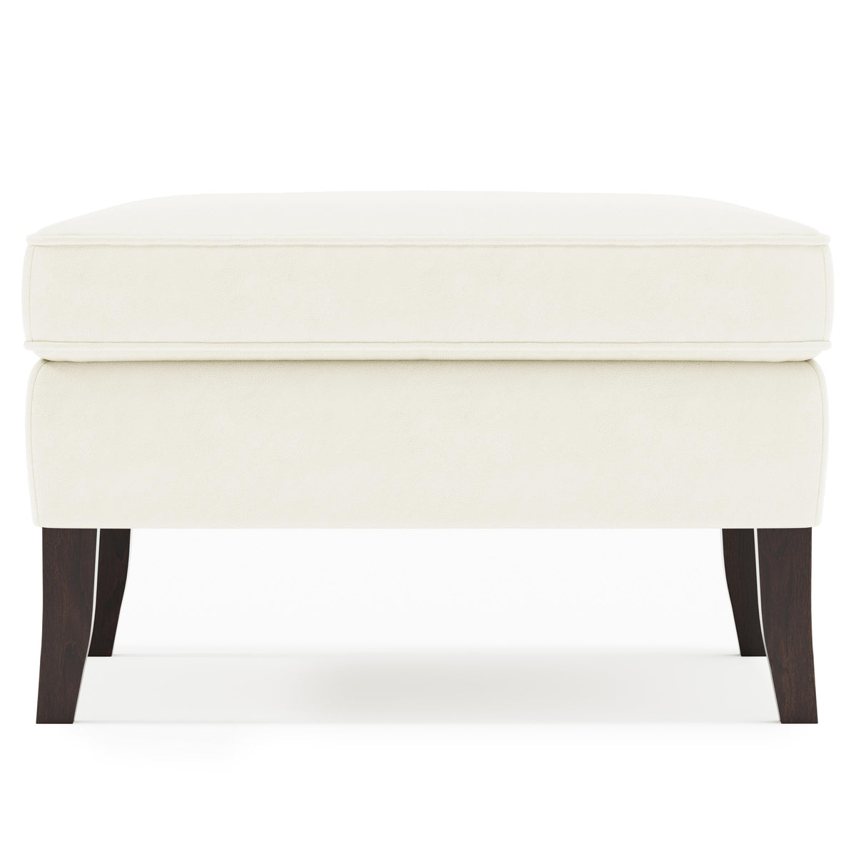 Kingston Mocha Ottoman Without Nails - Ornate Home
