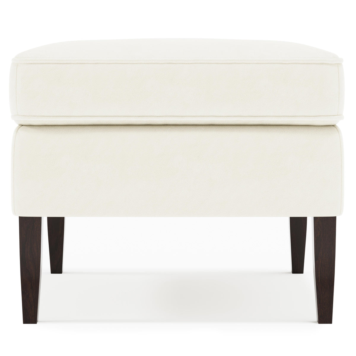 Kingston Mocha Ottoman Without Nails - Ornate Home