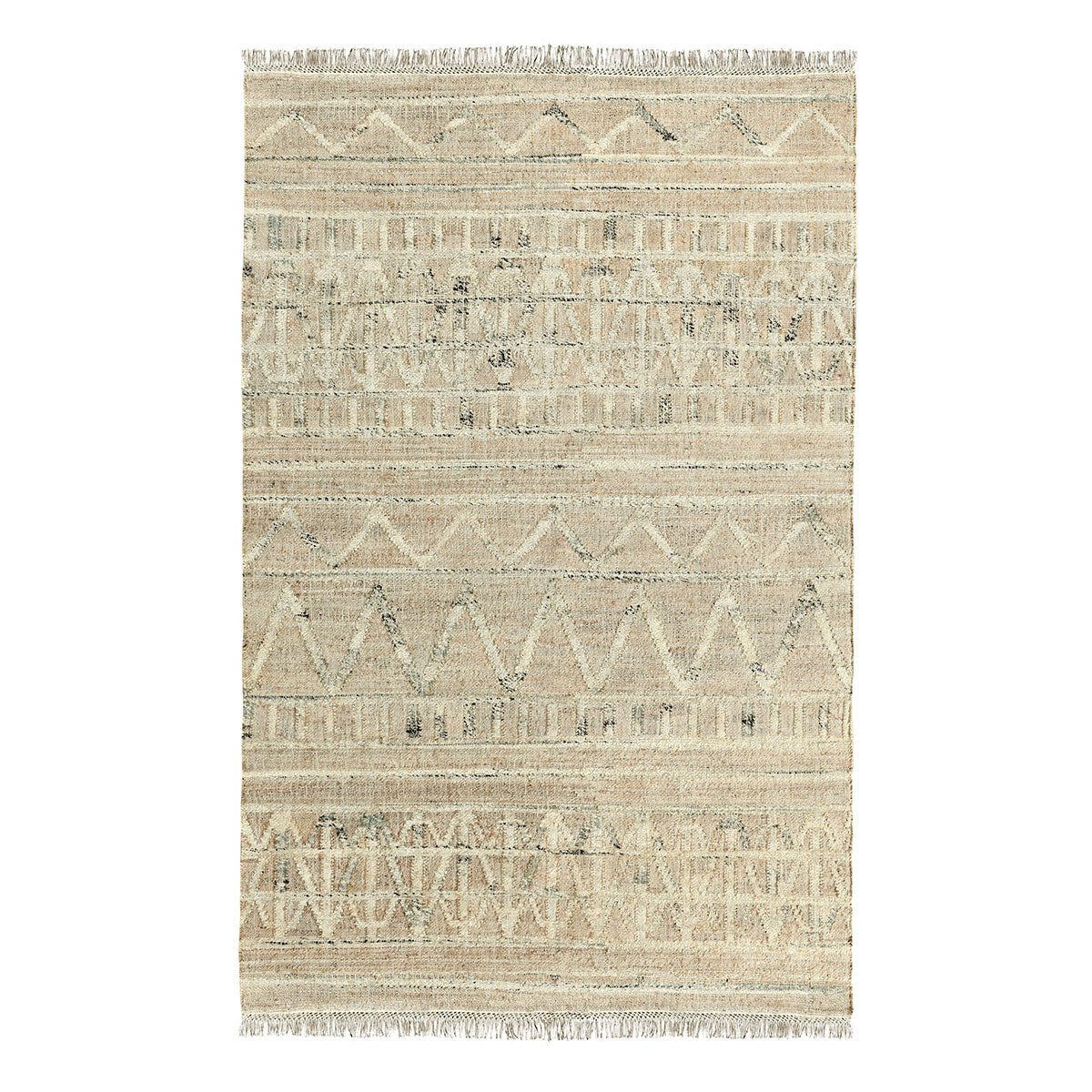 Kingston Natural Distressed Rug - Ornate Home
