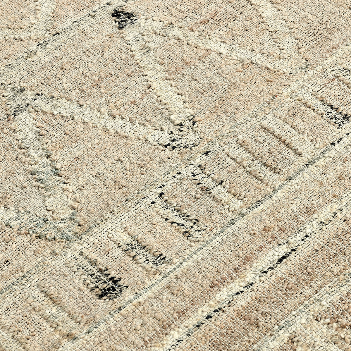 Kingston Natural Distressed Rug - Ornate Home