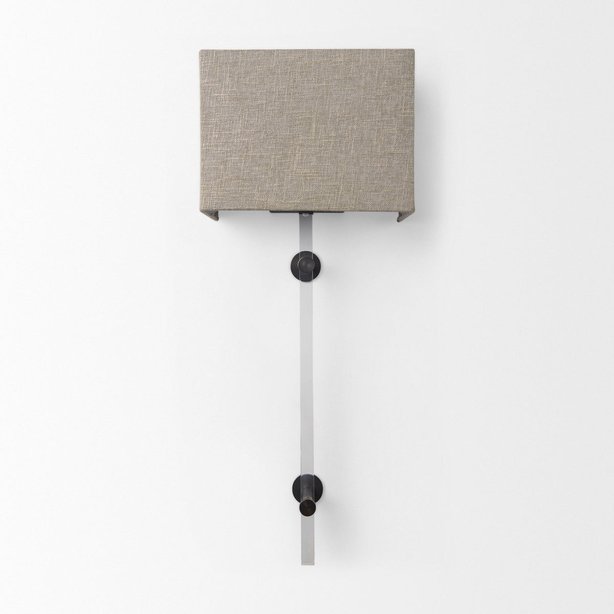 Kinsley Beige Shade with Transparent Body Wall Sconce