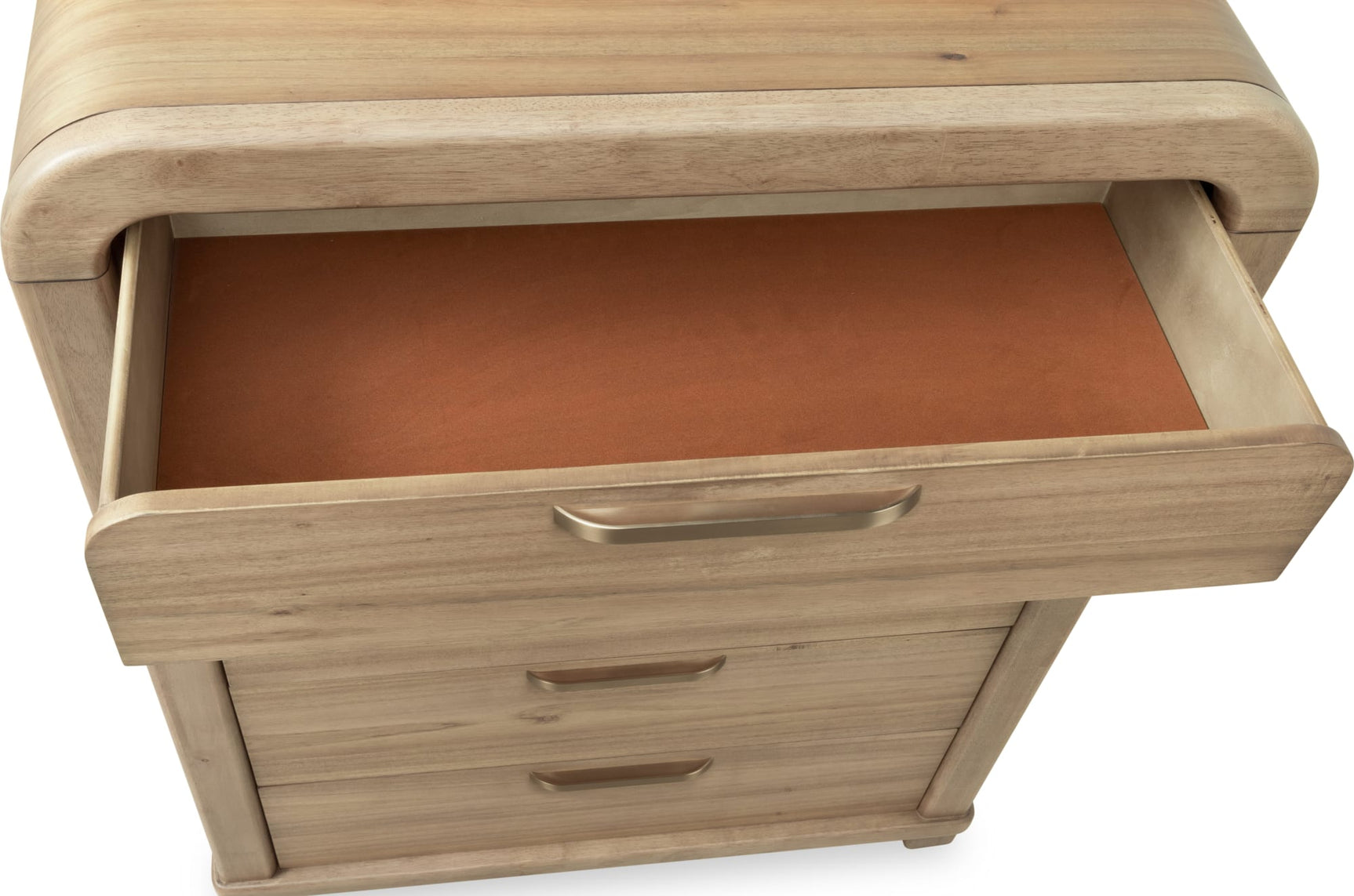 Kione Lioness Five Drawer Acacia Wood Chest - Ornate Home