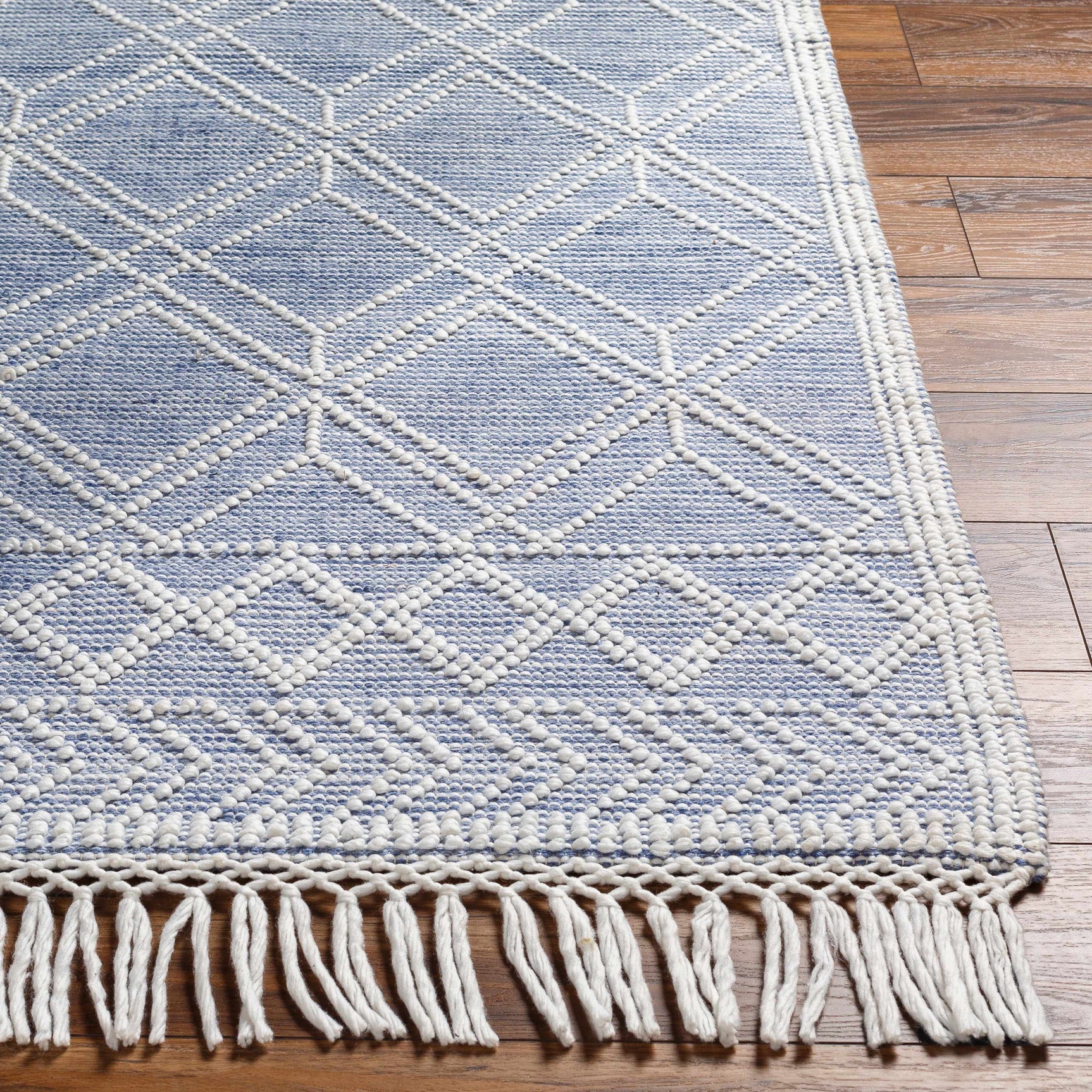 Kipp Blue Area Rug - Clearance - Ornate Home