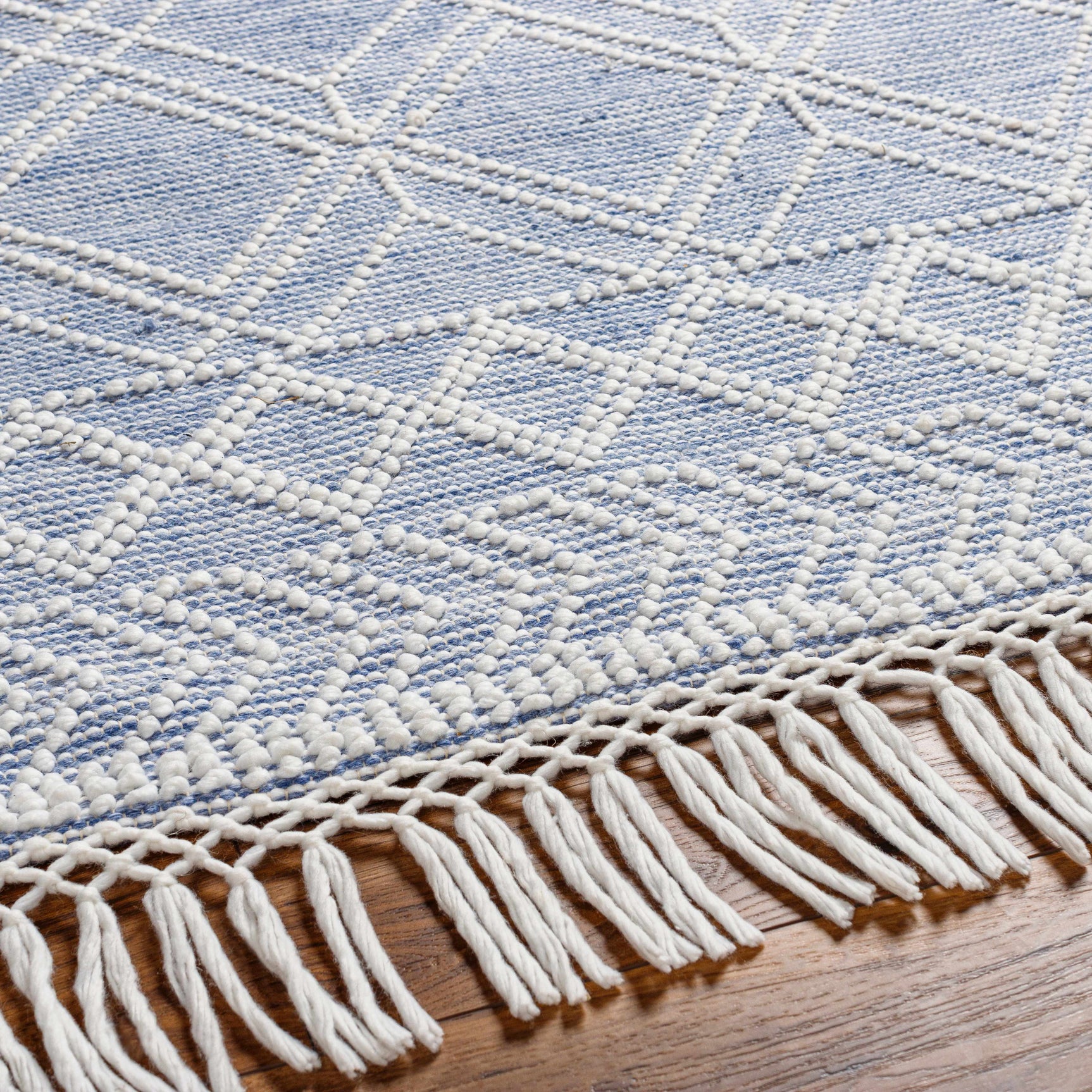 Kipp Blue Area Rug - Clearance - Ornate Home