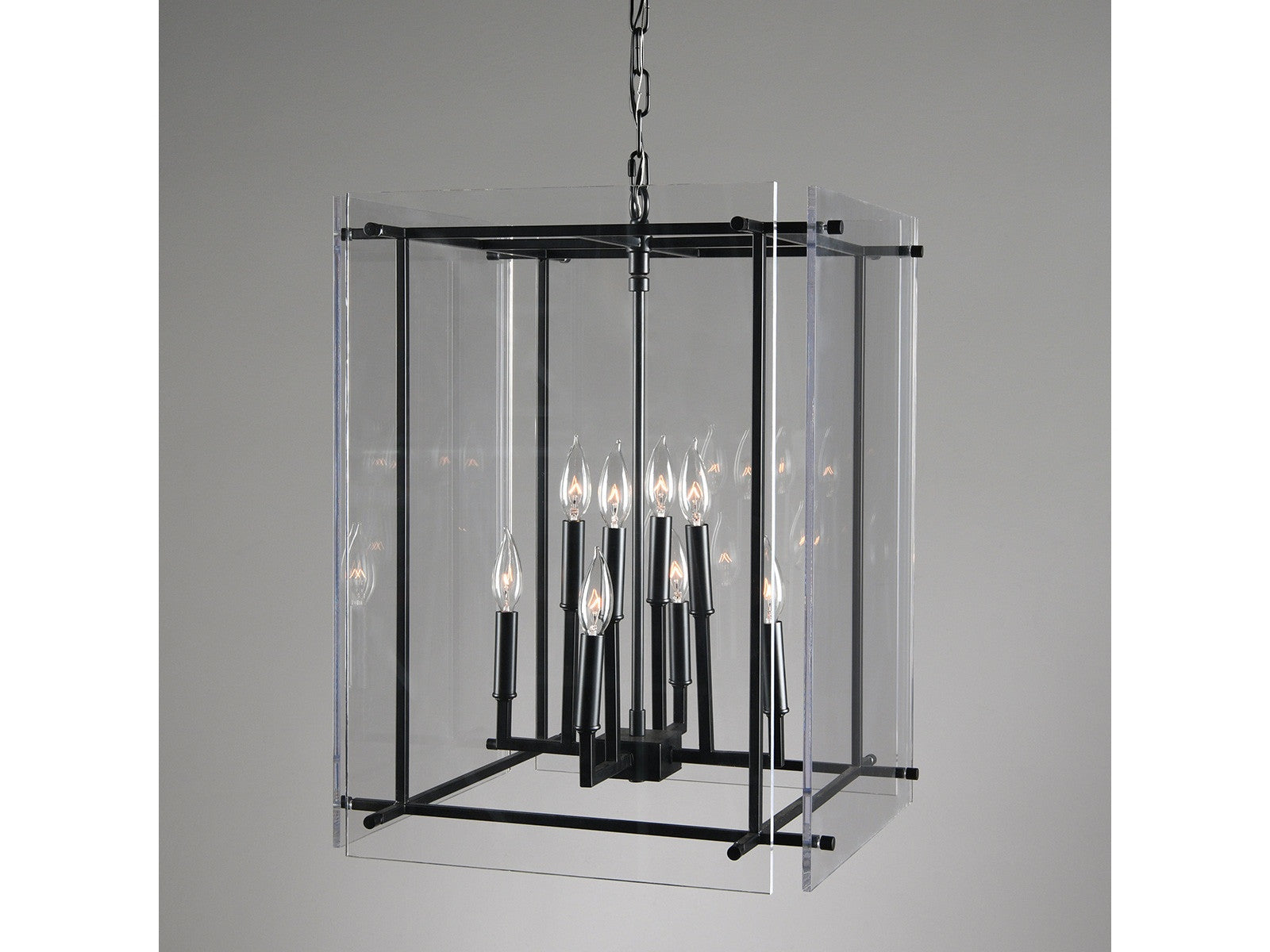 Kiran Black Chandelier - Ornate Home