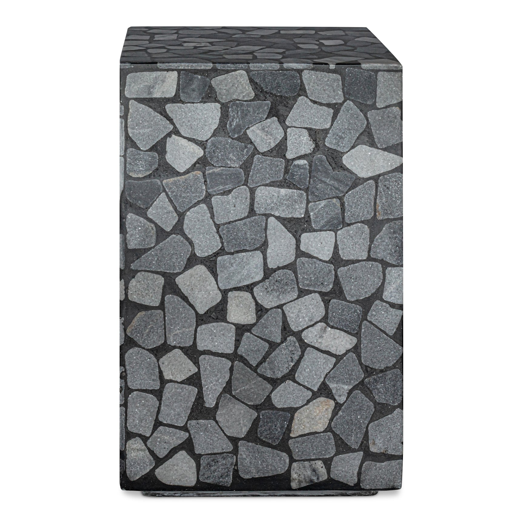 Kiri Black Outdoor Side Table - Ornate Home