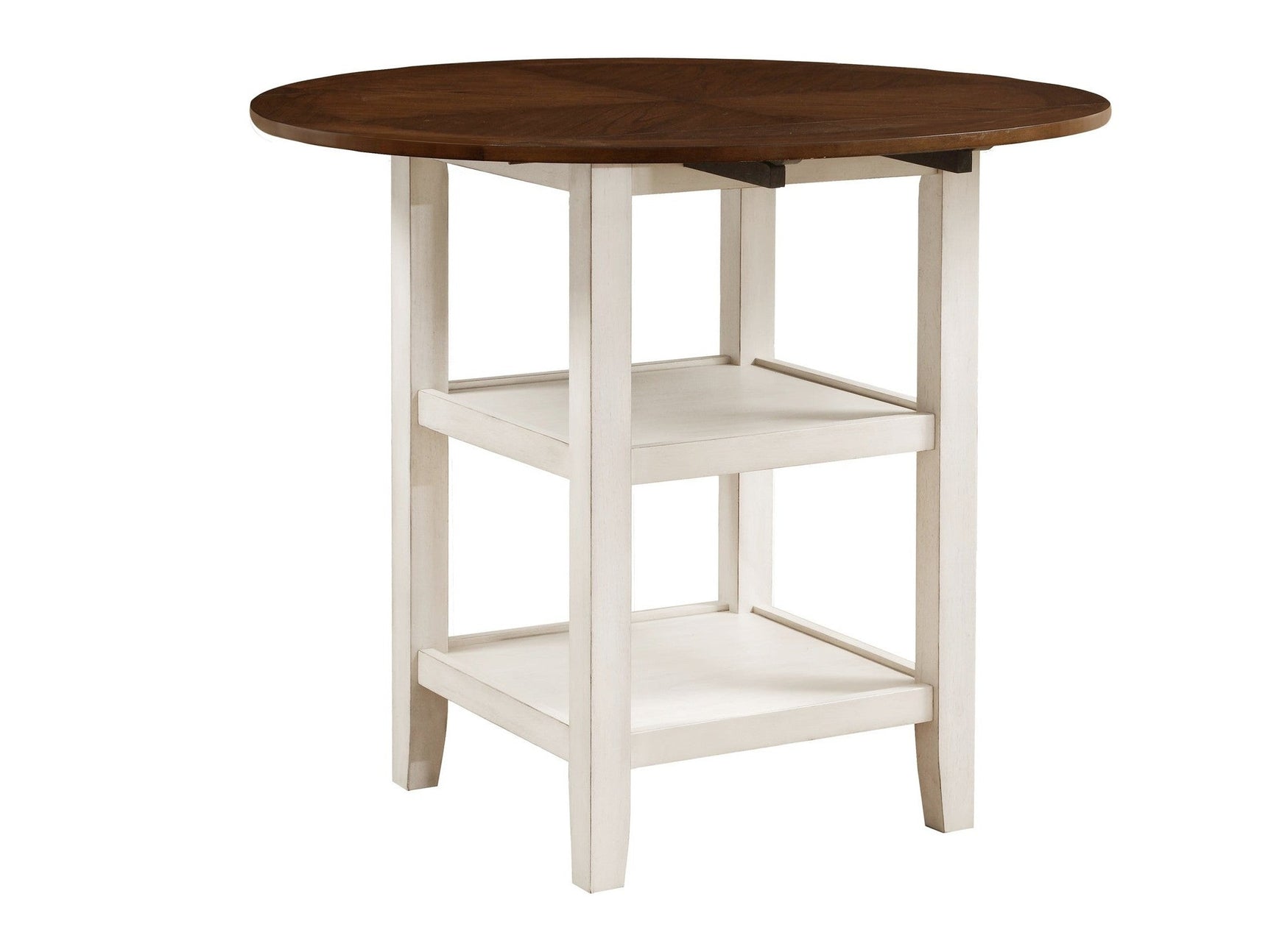 Kiwi White Wash Counter Height Table - Ornate Home