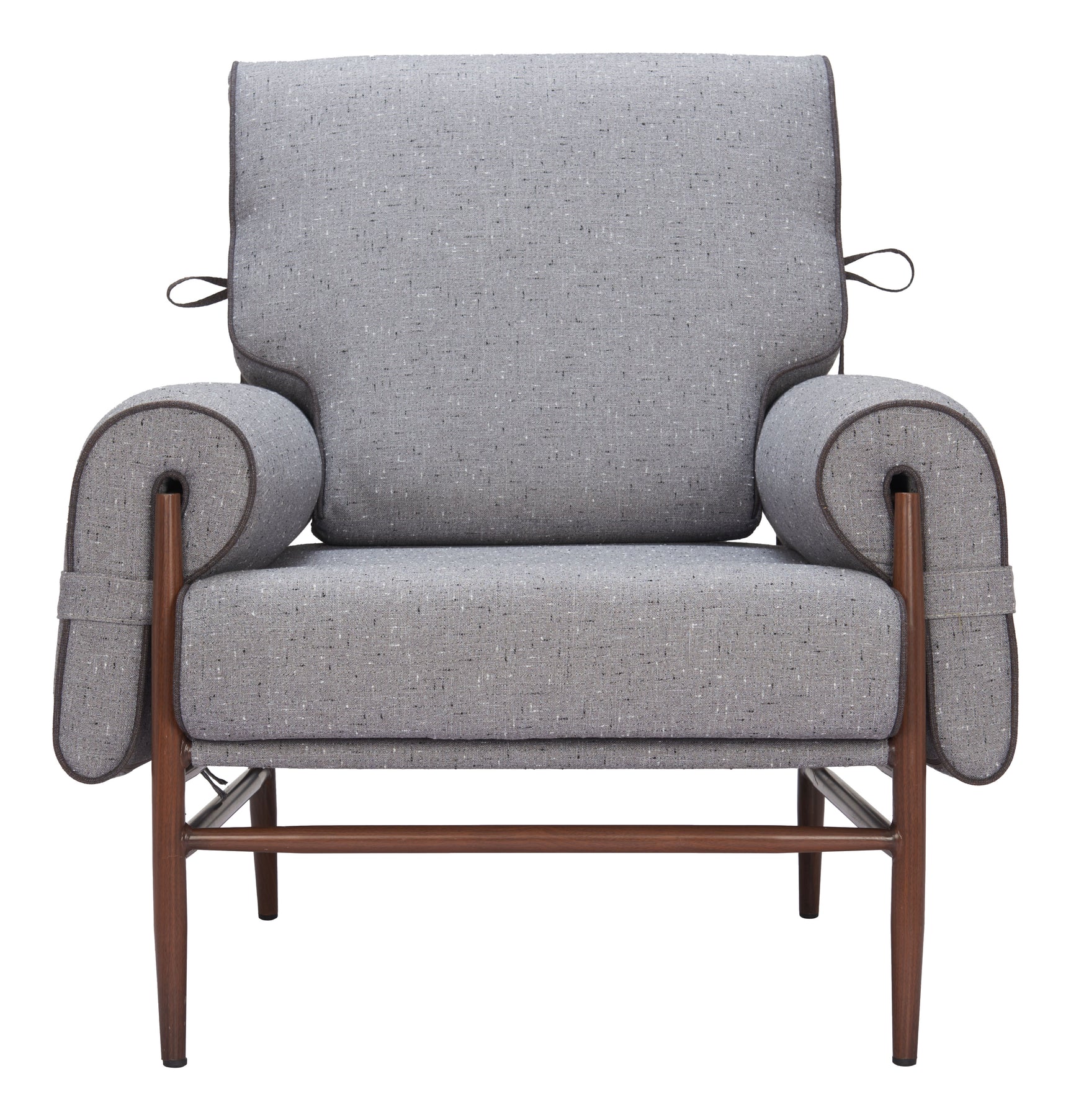 Klem Gray Accent Chair - Ornate Home