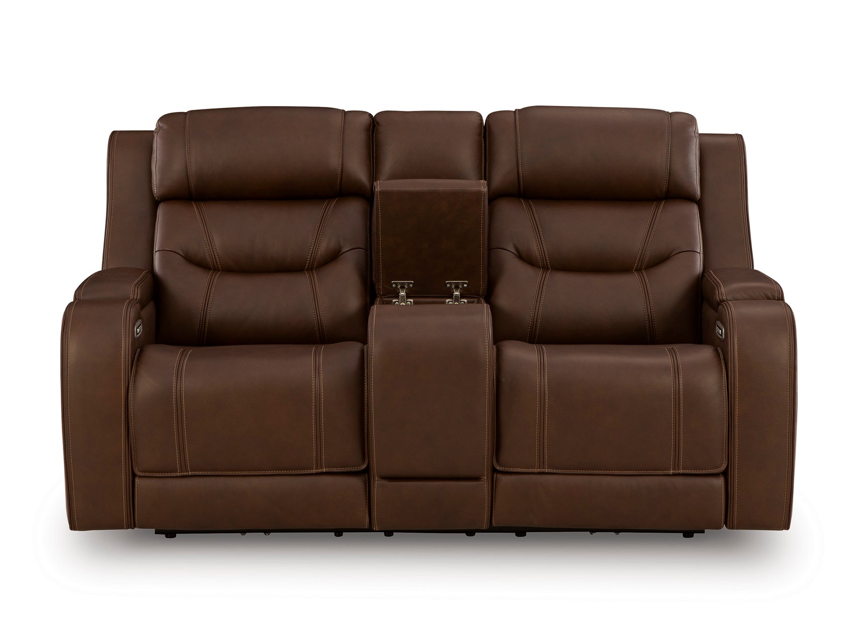 Knightington Brown PWR REC Love w/Audio Seating - Ornate Home