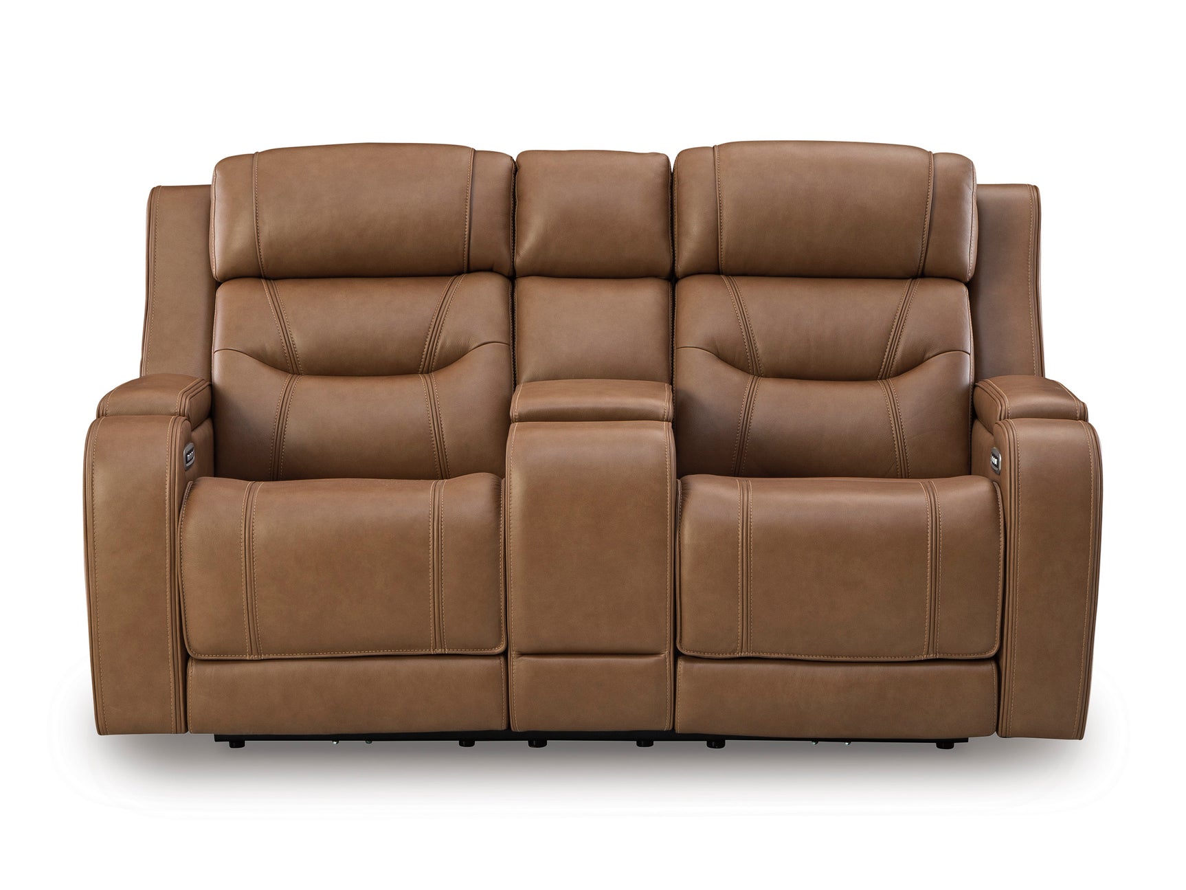 Knightington Caramel PWR REC Love w/Audio Seating - Ornate Home