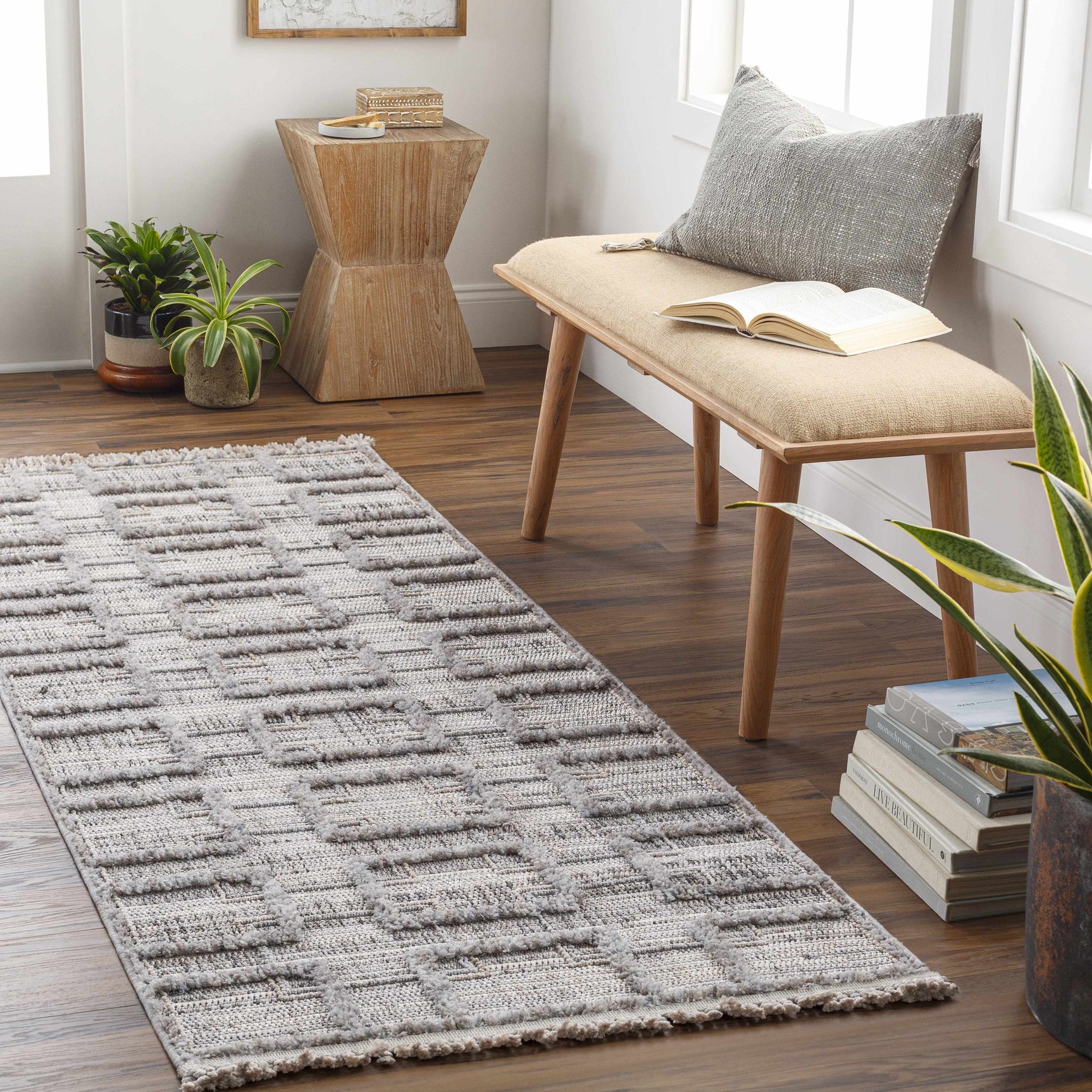 Knocklyon High-Low Rustic Rug - Ornate Home