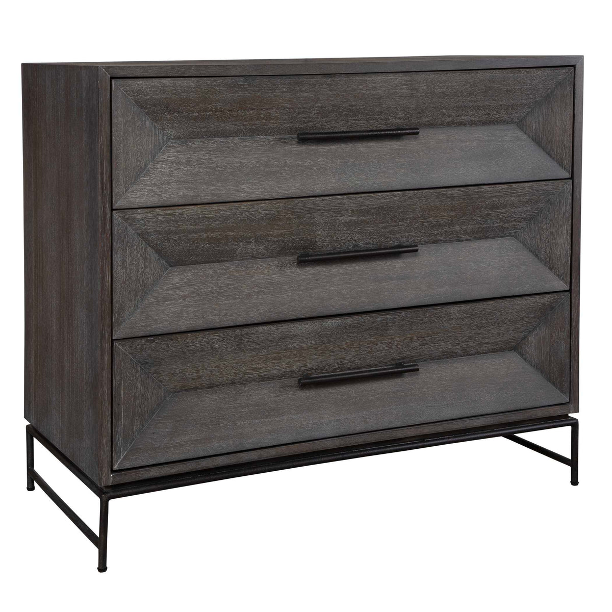Knox Dark Walnut Accent Chest - Ornate Home