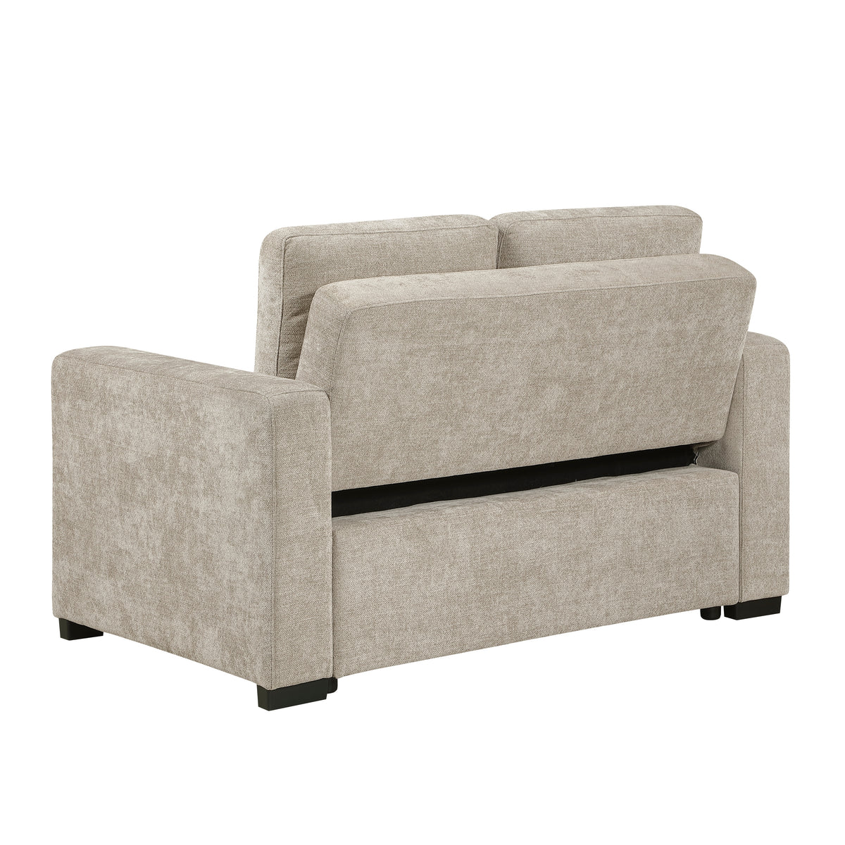 Koben Tan Convertible Loveseat With Pull-out Bed - Ornate Home