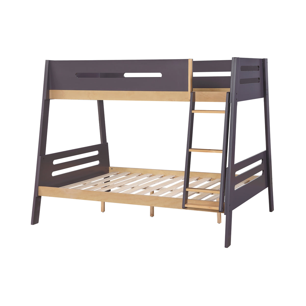 Koda Brown Twin/Full Bunk Bed - Ornate Home