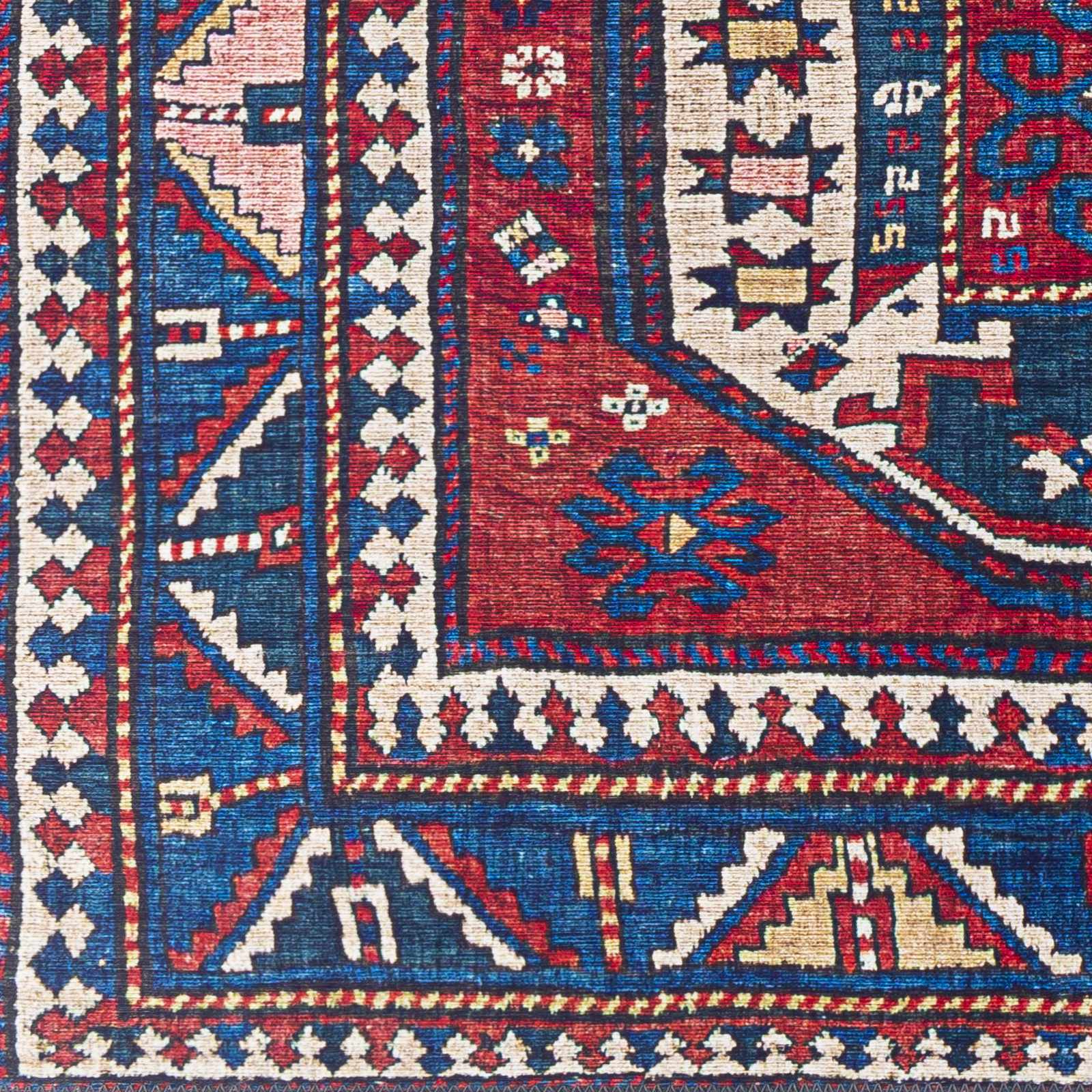 Kodiak Red&Blue Oriental Area Rug - Ornate Home