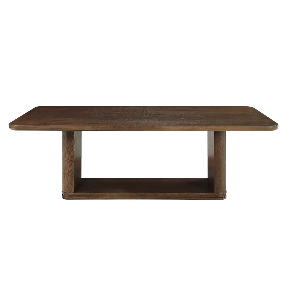 Koen Brown Oak Rectangular Dining Table - Ornate Home