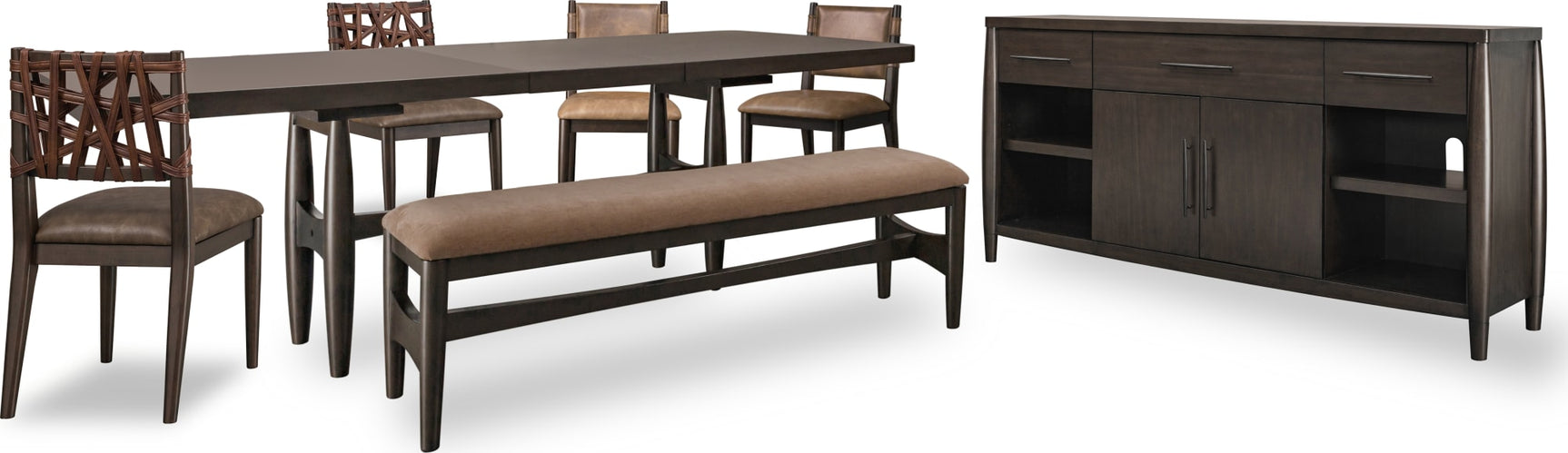 Koko Minx Extendable Rectangular Dining Table - Ornate Home