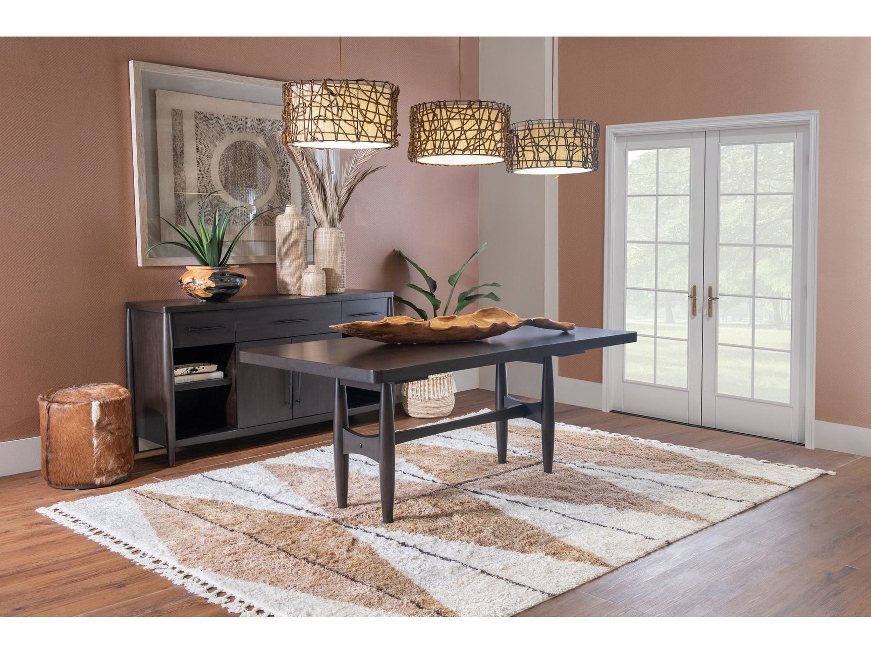 Koko Minx Extendable Rectangular Dining Table - Ornate Home