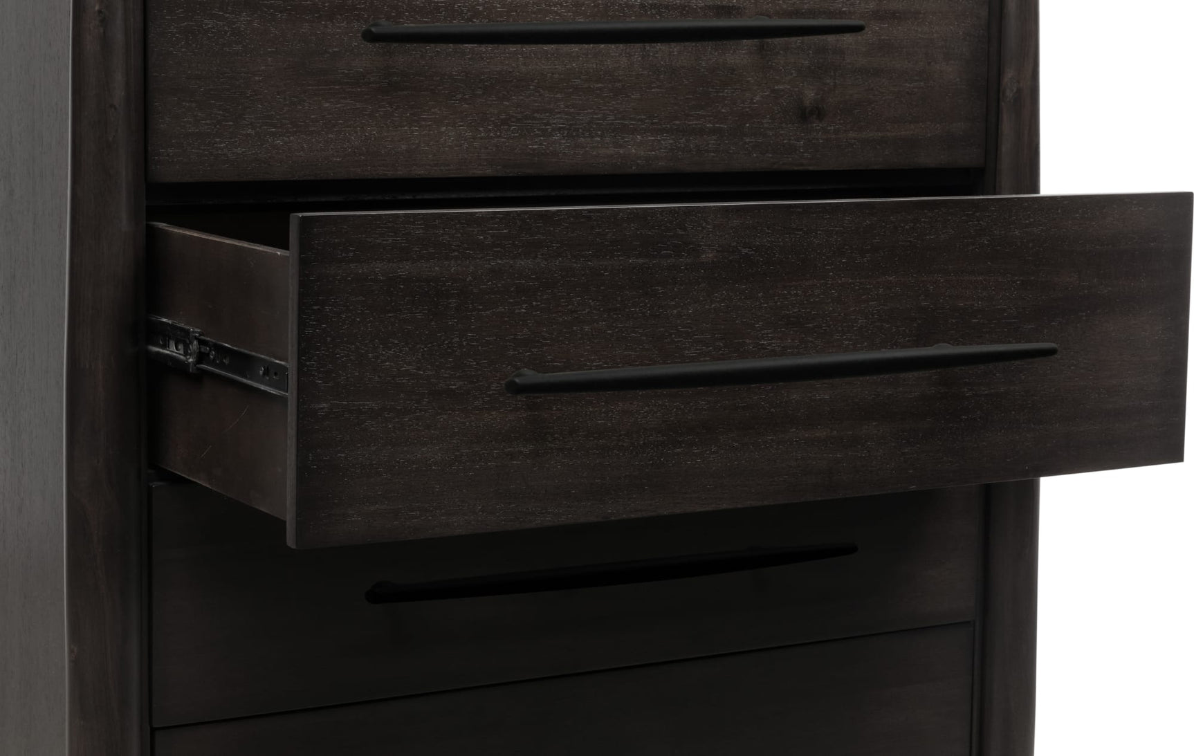 Koko Minx Five Drawer Acacia Wood Chest - Ornate Home