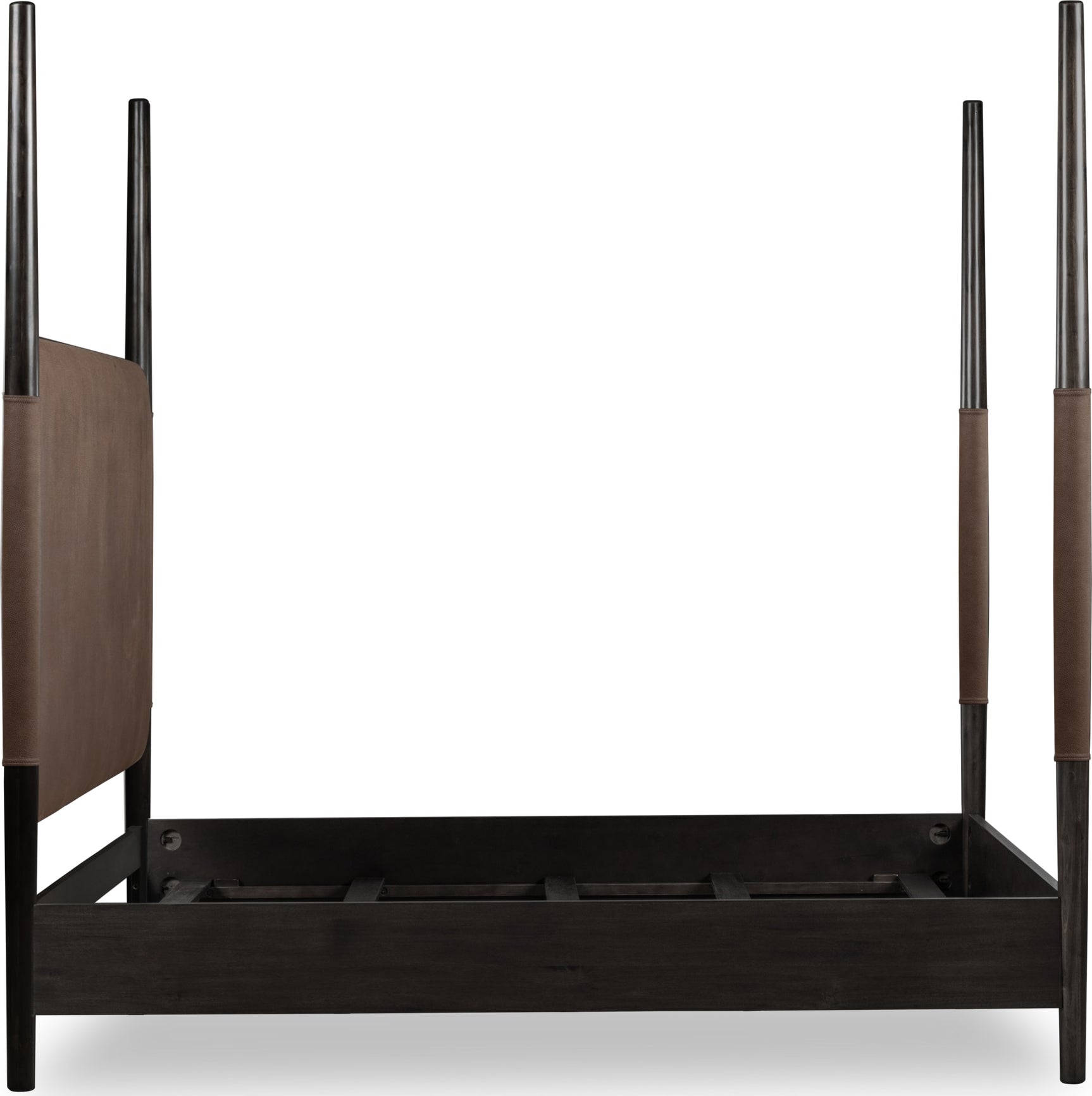 Koko Minx Queen Upholstered Poster Bed - Ornate Home