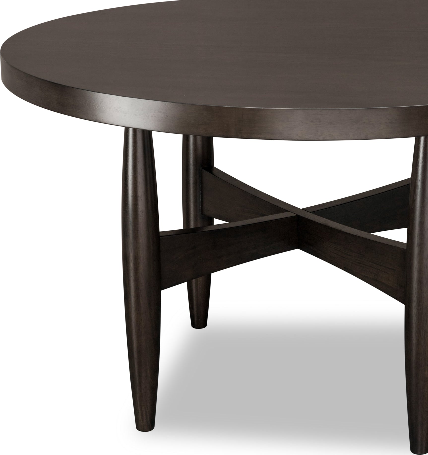 Koko Minx Round Acacia Wood Dining Table - Ornate Home