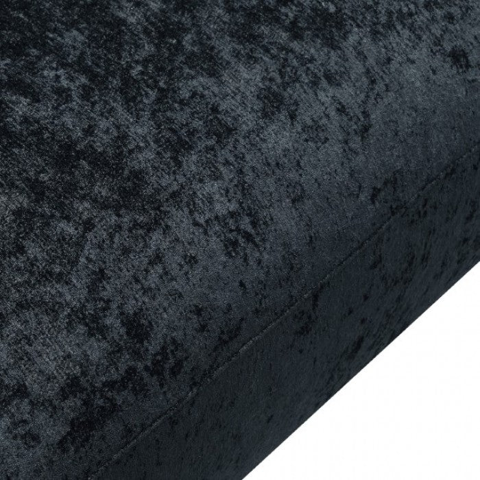 Kolvere Black Loveseat - Ornate Home