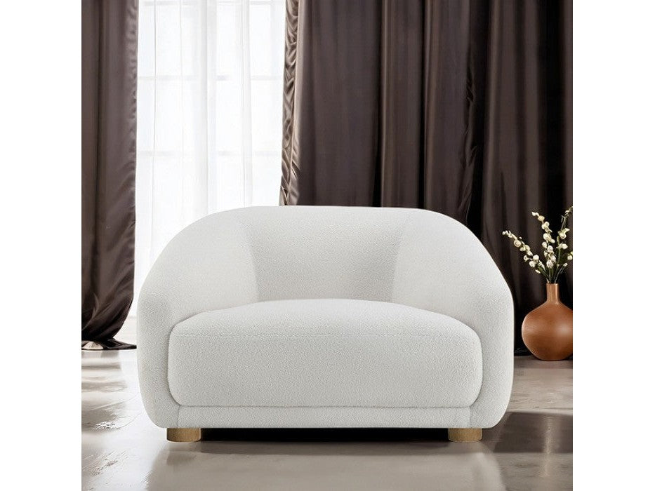 Kolvere White Chair - Ornate Home