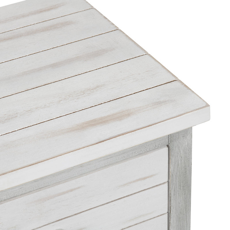Kona Beach White/Tan Cabinet - Ornate Home