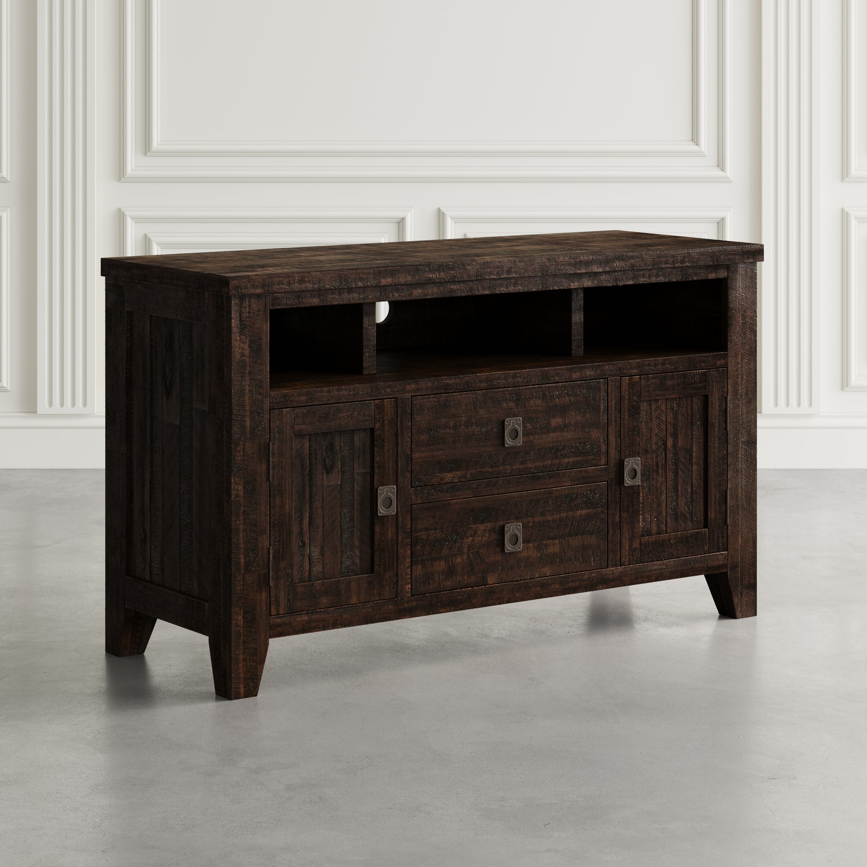 Kona Grove Brown 50 Media Unit - Ornate Home