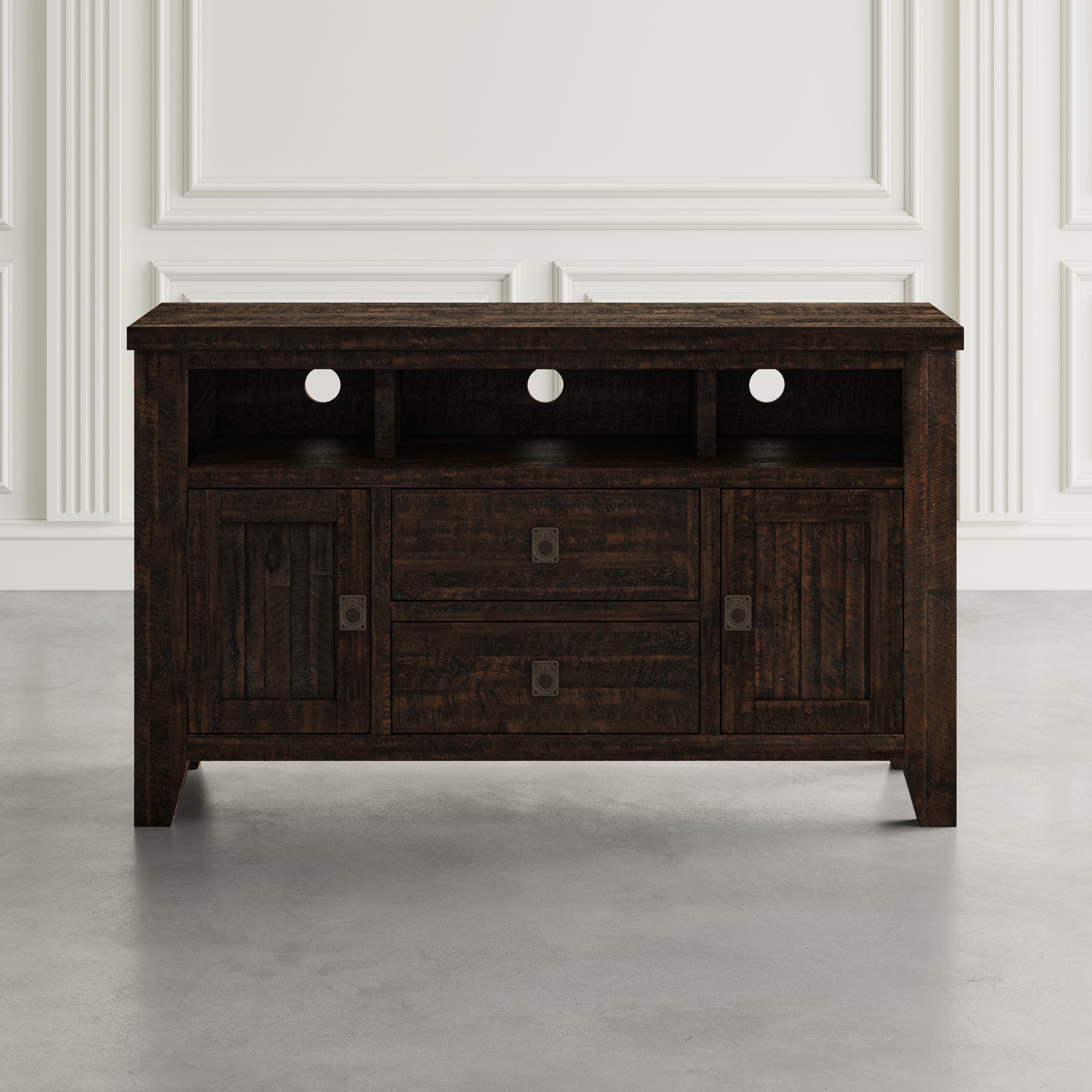 Kona Grove Brown 50 Media Unit - Ornate Home
