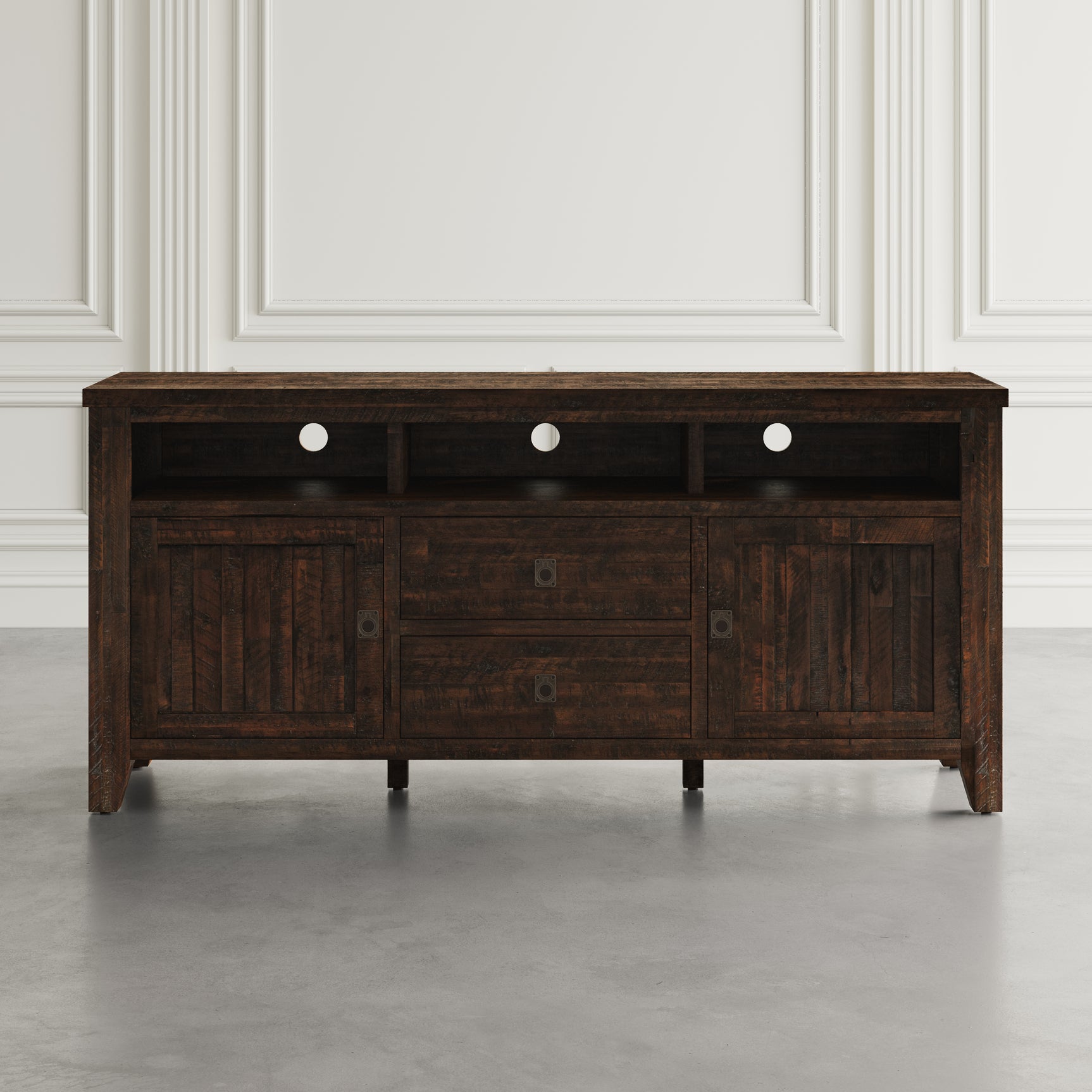 Kona Grove Brown 70 Media Unit - Ornate Home
