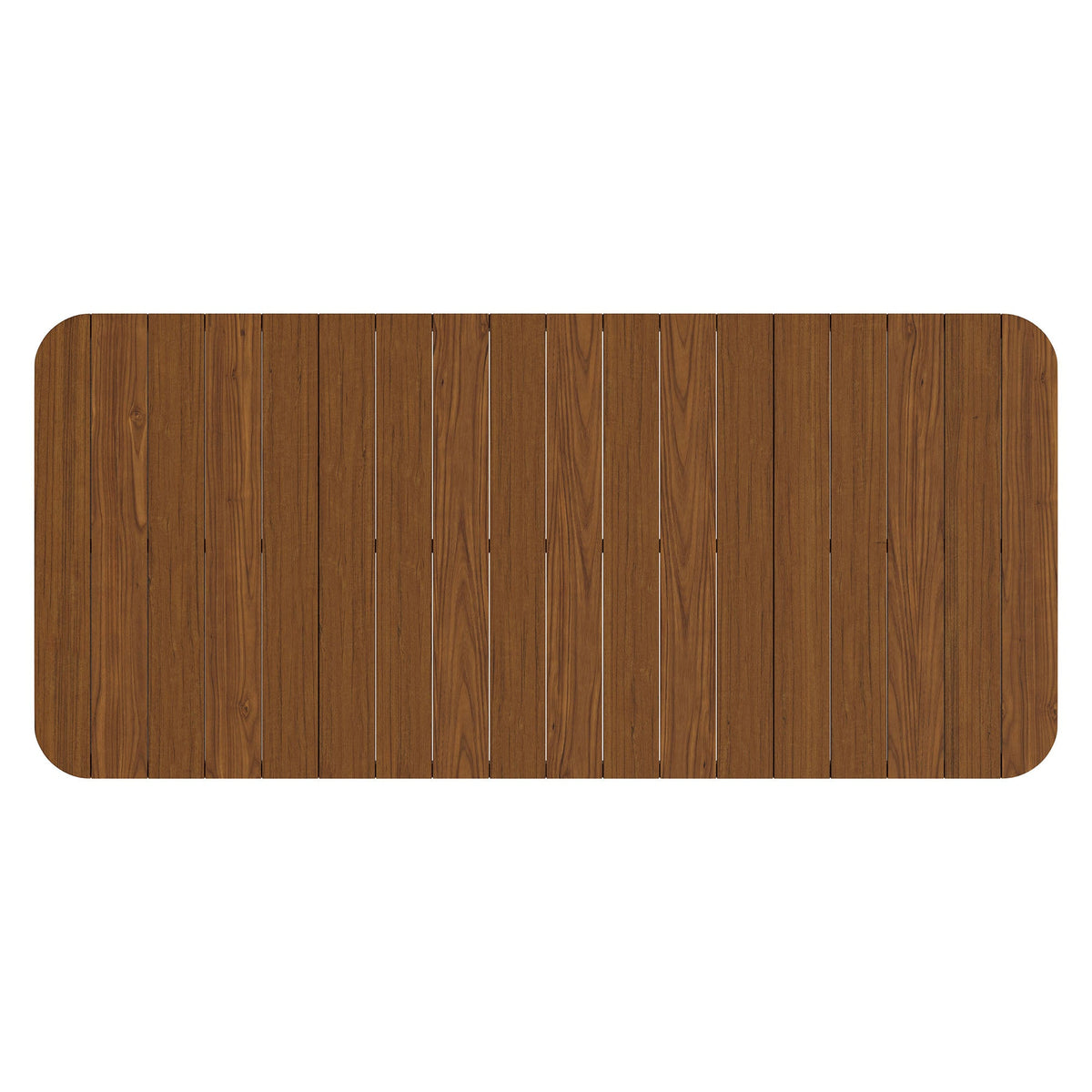 Kona Natural 87 Inch Outdoor Teak Wood Dining Table