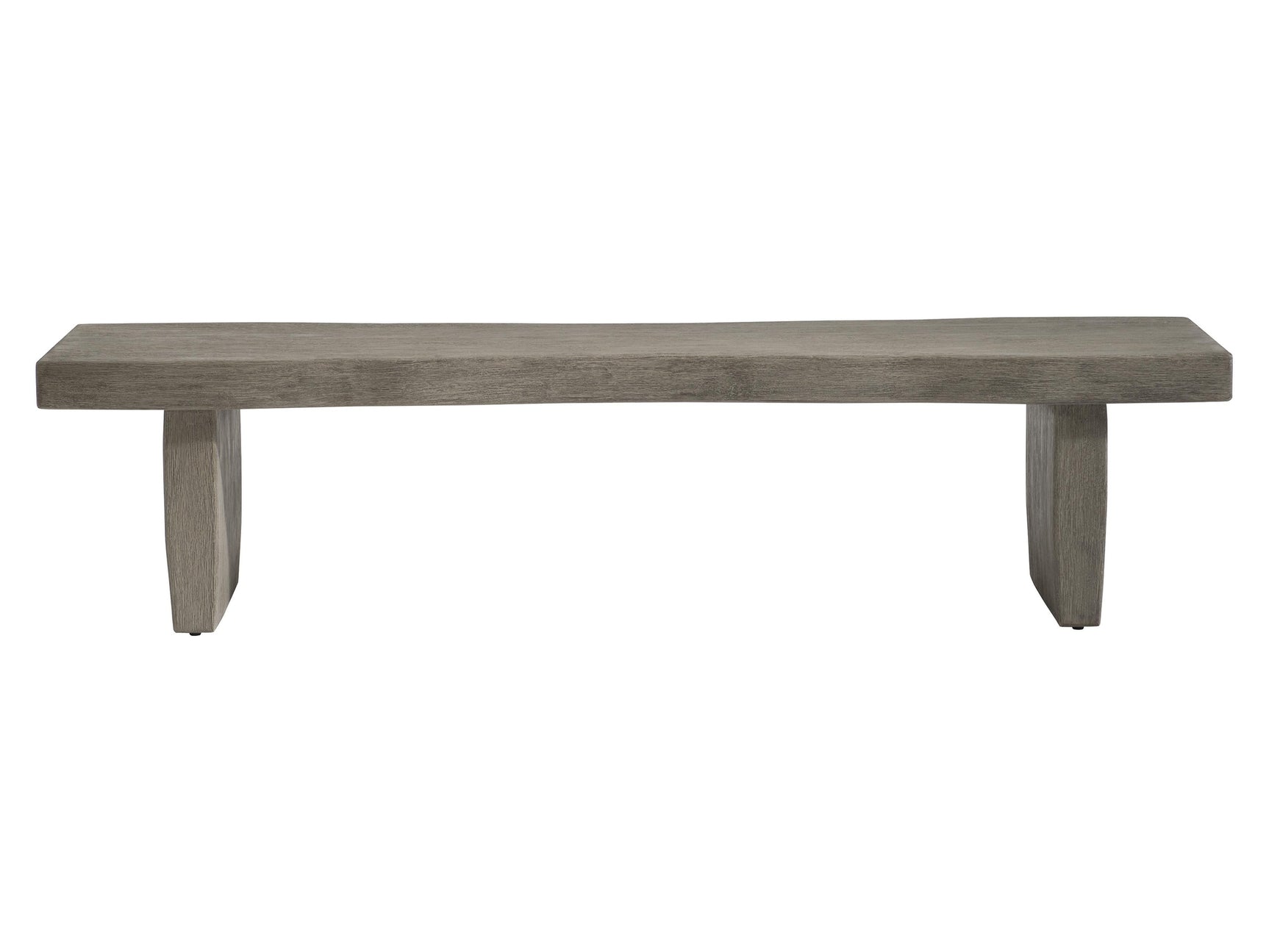 Kona Weathered Teak Outdoor Bench - Ornate Home